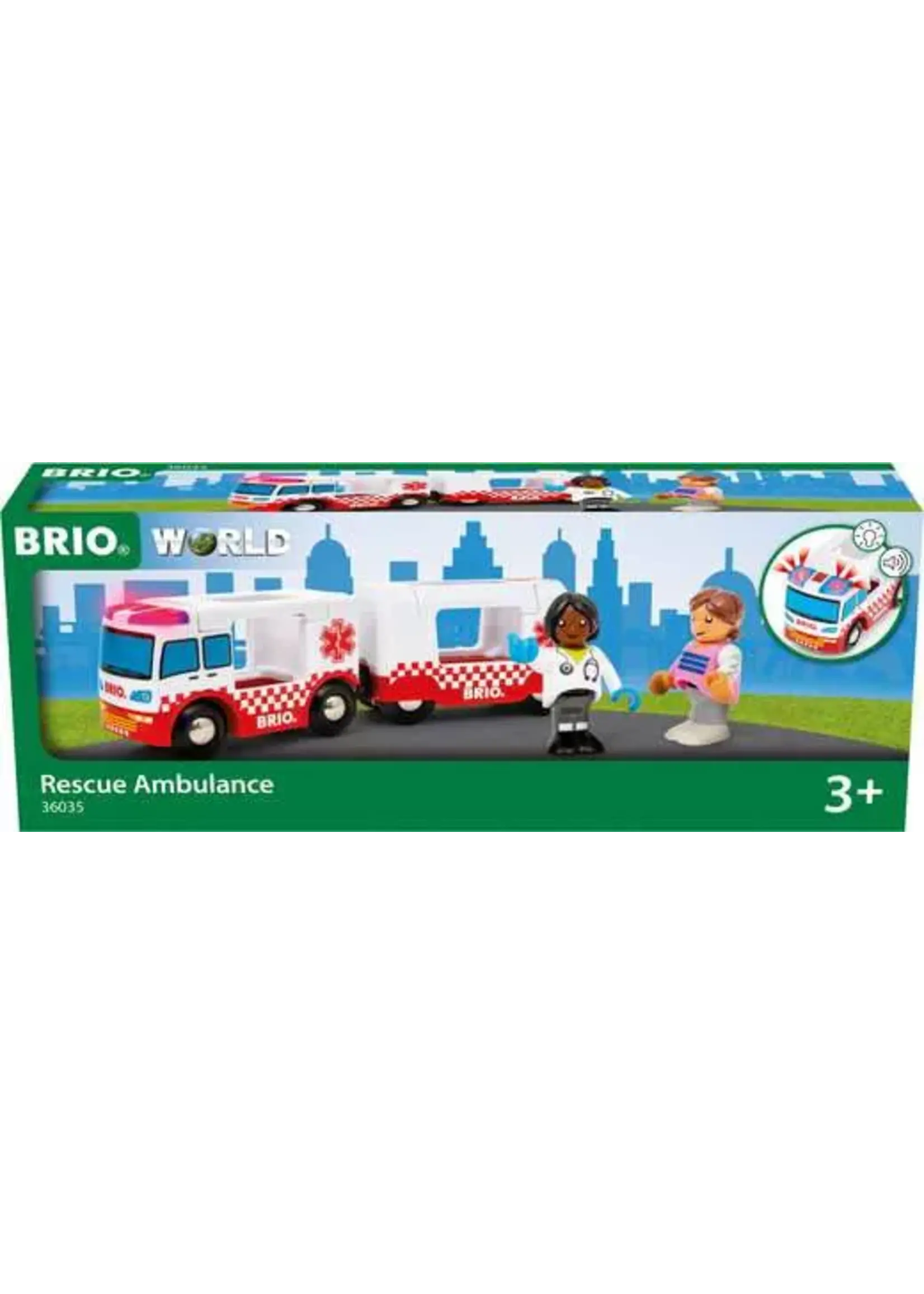 RAVENSBURGER BRIO RESCUE AMBULANCE