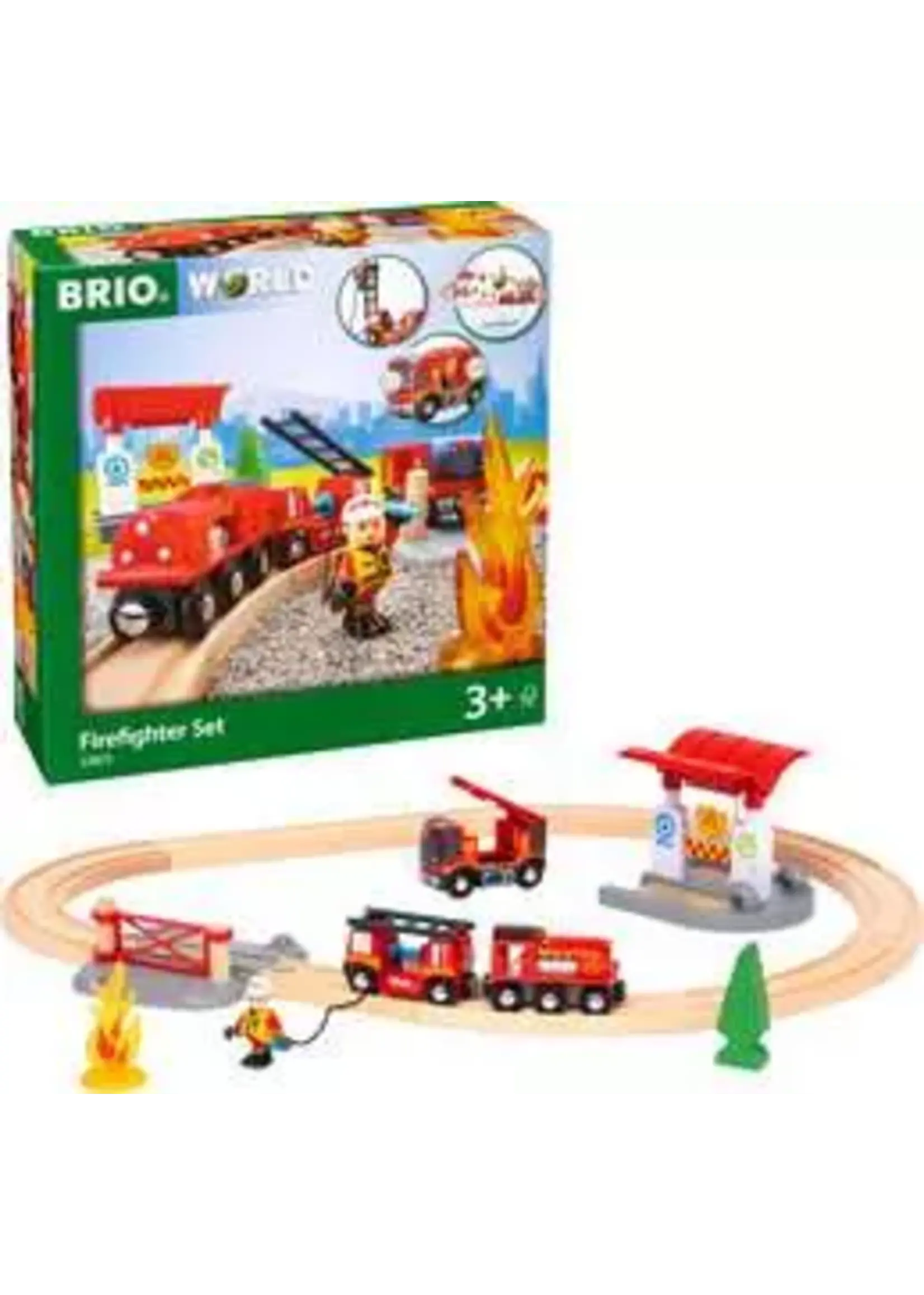 RAVENSBURGER BRIO FIREFIGHTER SET