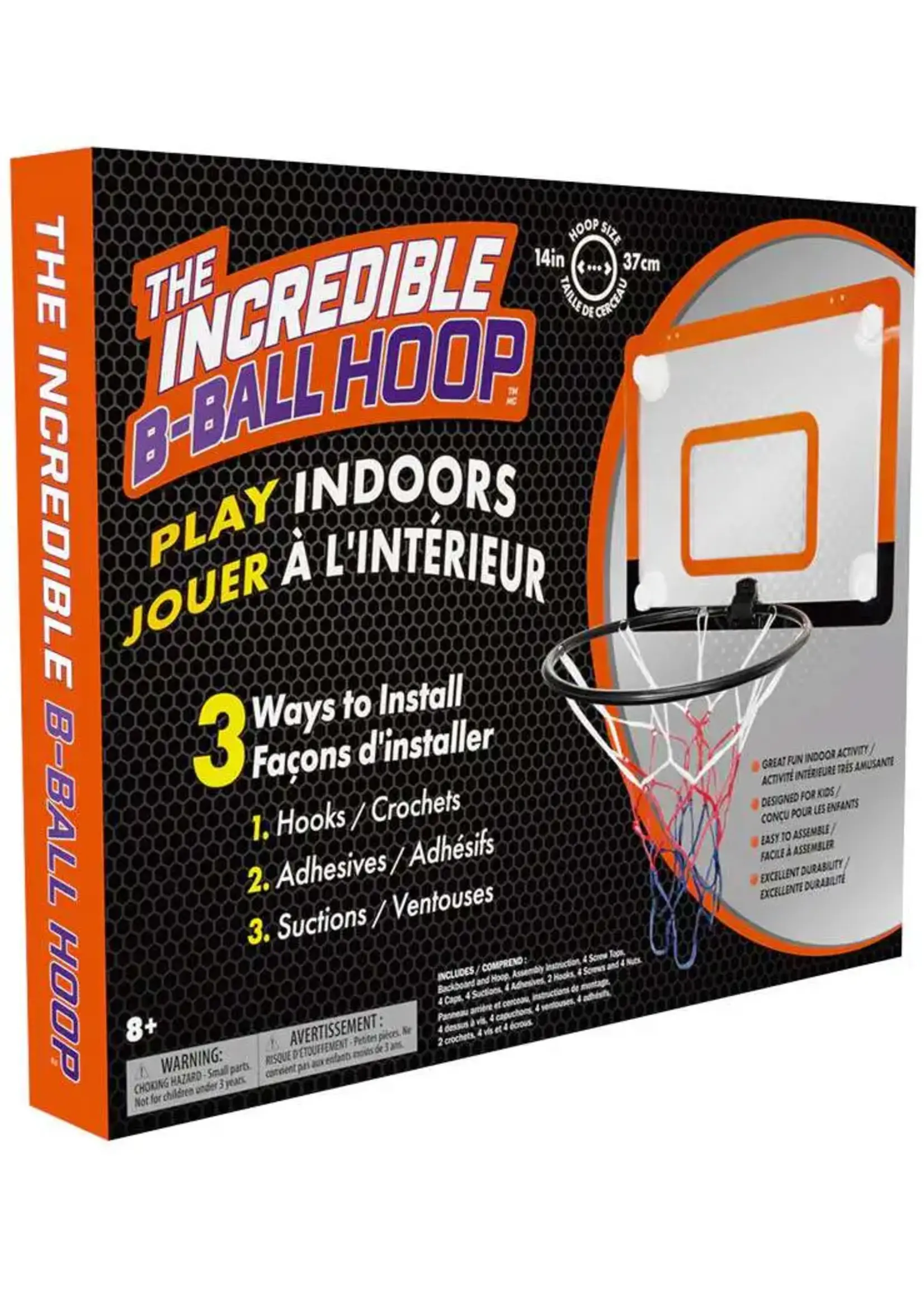 INCREDIBLE GROUP THE INCREDIBLE BASKETBALL HOOP