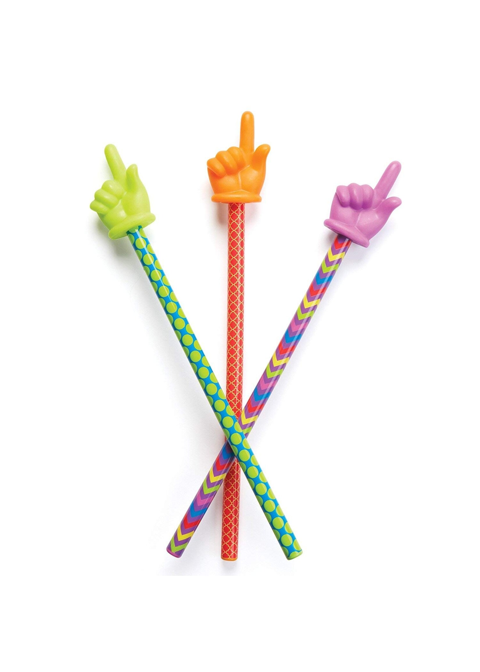 LR PATTERNED HAND POINTERS SET
