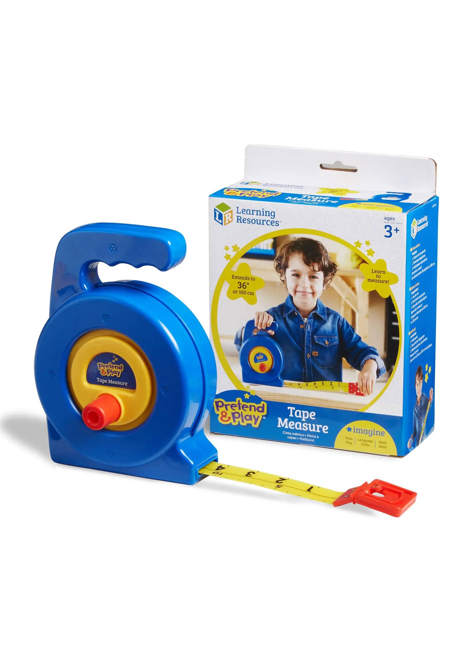 LEARNING RESOURCES PRETEND AND PLAY TAPE MEASURE