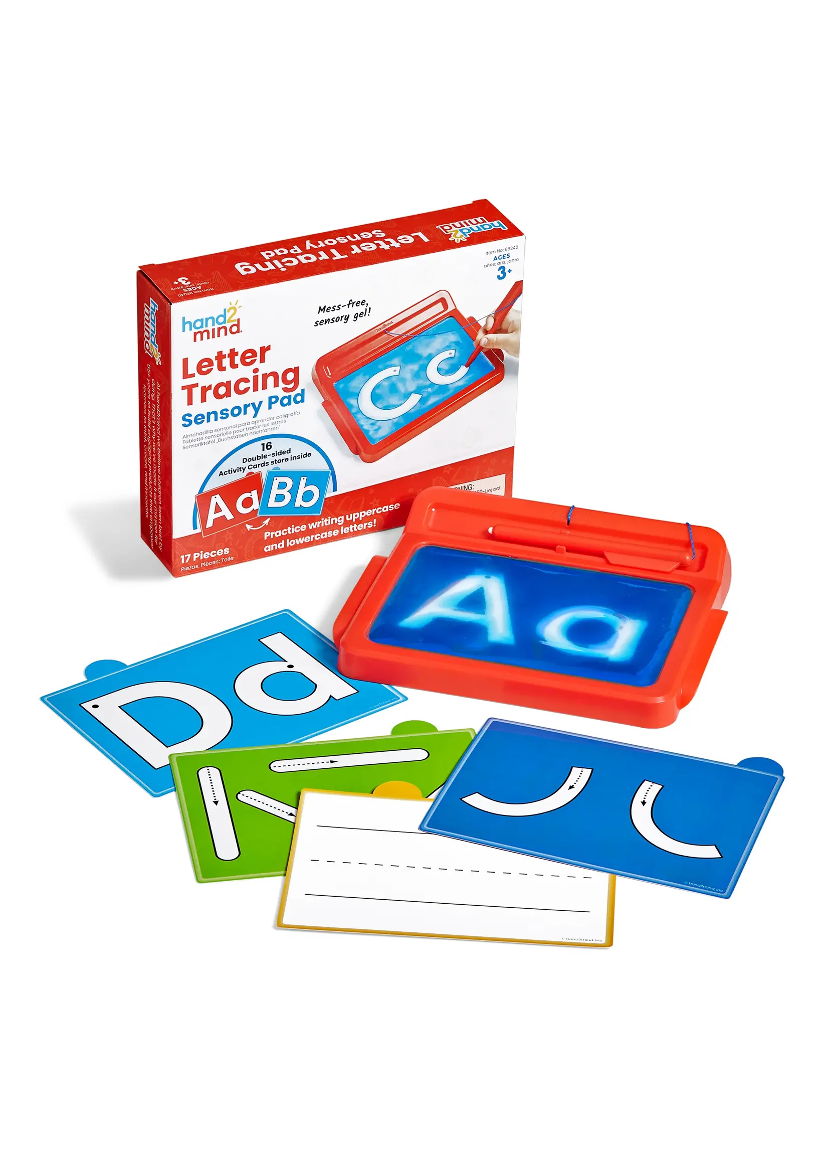 LR LETTER TRACING SENSORY PAD