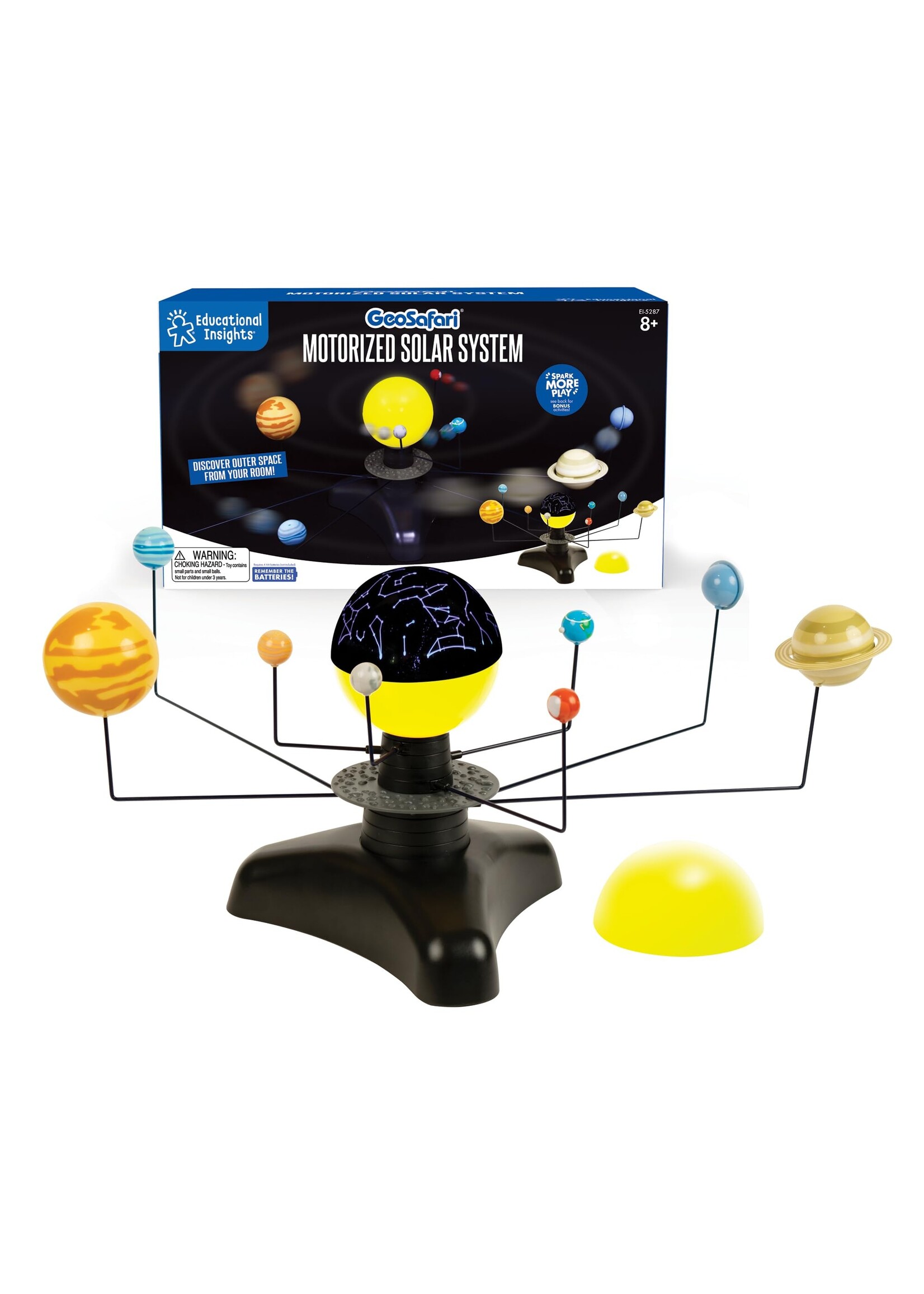 LEARNING RESOURCES GEOSAFARI MOTORIZED SOLAR SYSTEM