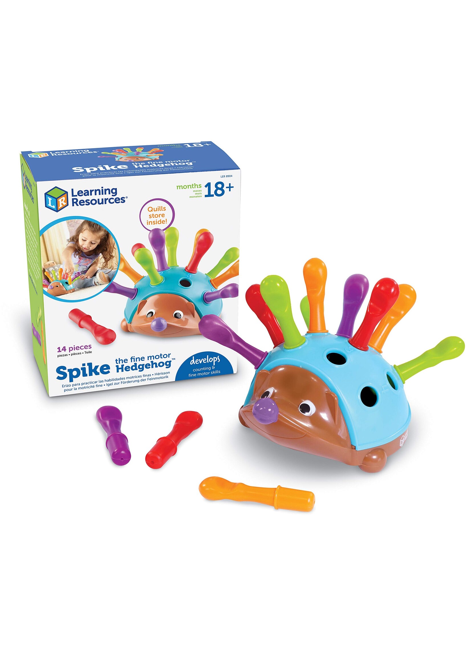LEARNING RESOURCES SPIKE THE FINE MOTOR HEDGEHOG