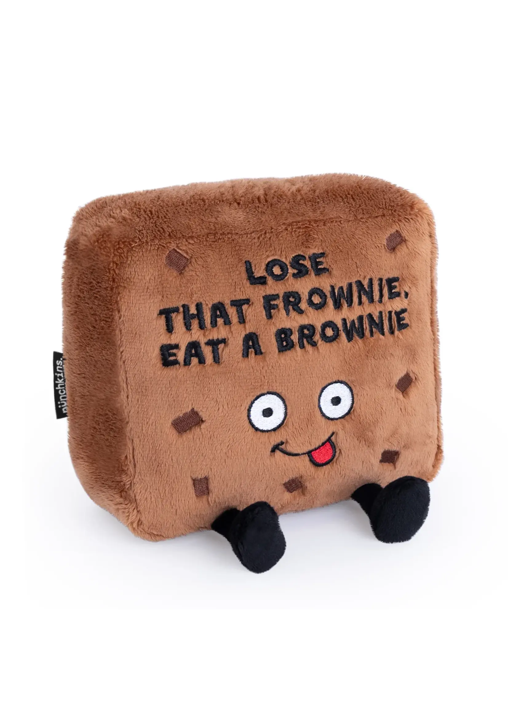 PUNCHKINS PLUSH LOSE THAT FROWNIE EAT A BROWNIE