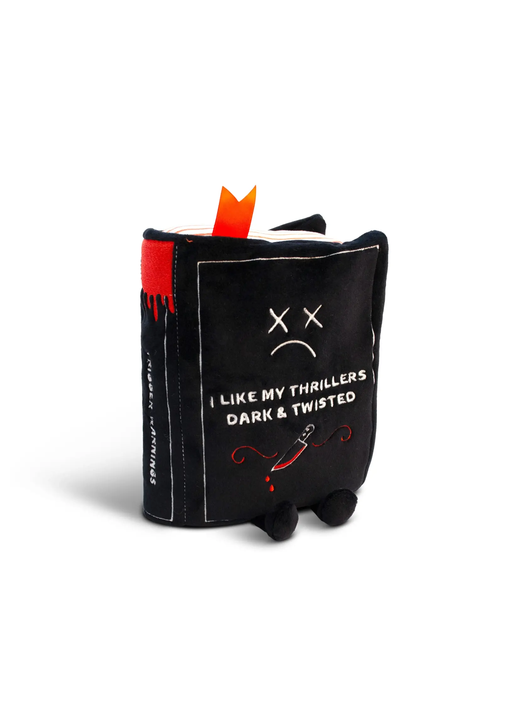 PUNCHKINS PLUSH I LIKE MY THRILLERS DARK & TWISTED