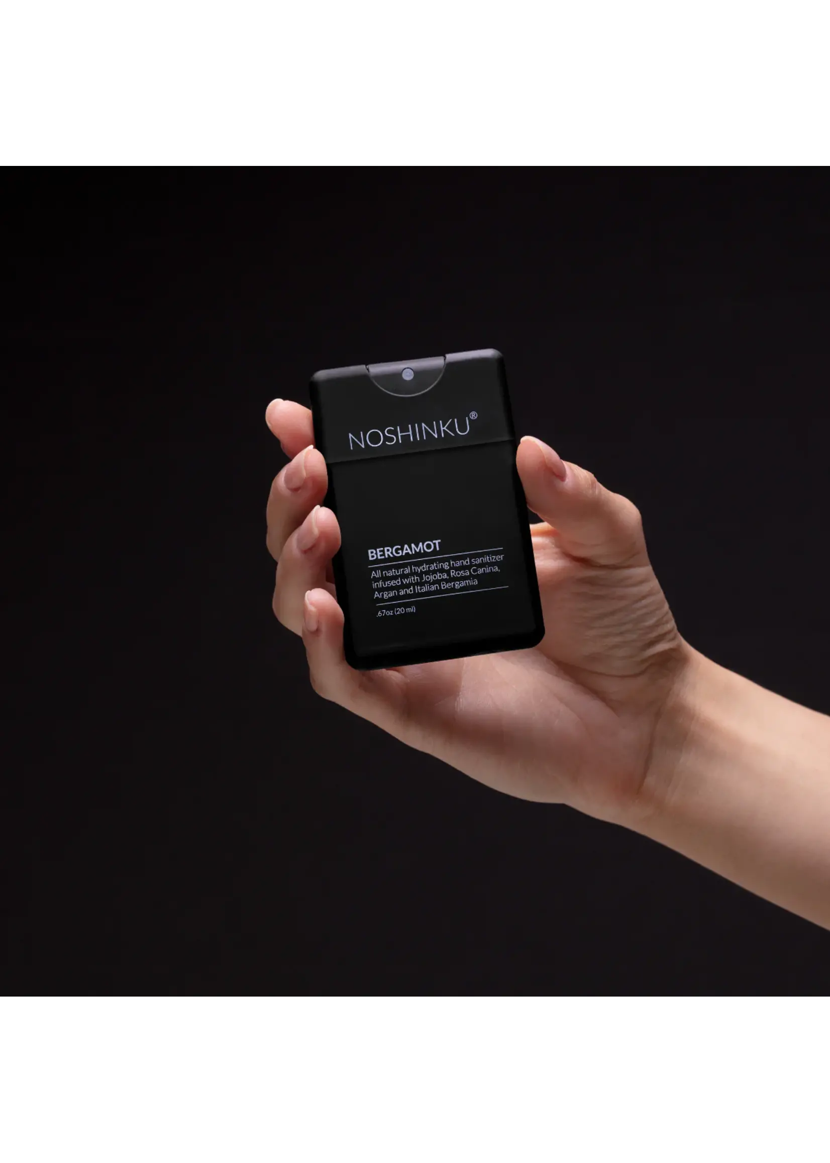 NOSHINKU HAND SANITIZER REFILLABLE BERGAMOT