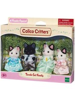 EPOCH (CALICO CRITTER & KIDOOZIE) CC TUXEDO CAT FAMILIY