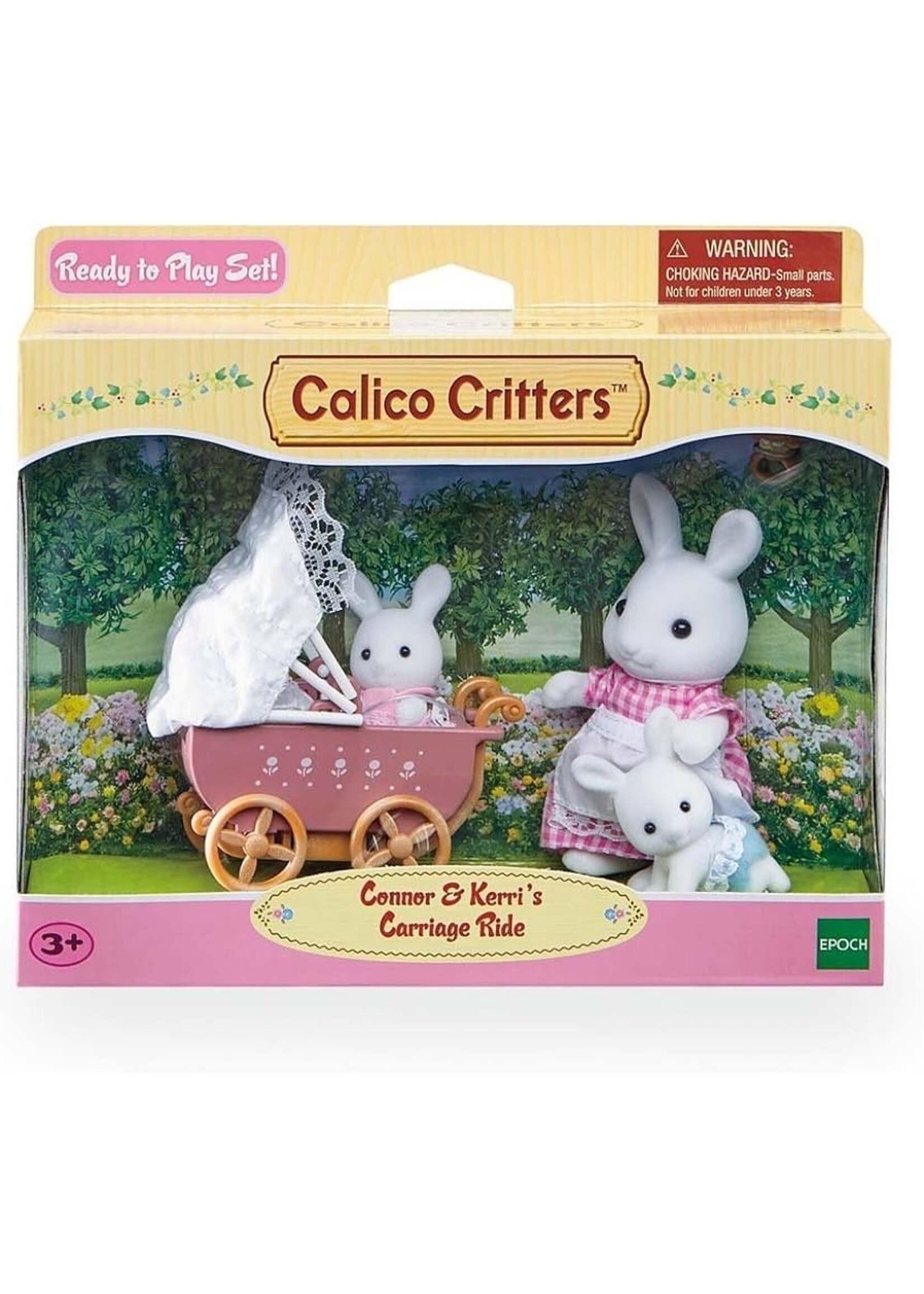 EPOCH (CALICO CRITTER & KIDOOZIE) CC CONNOR & KERRI'S CARRIAGE RIDE
