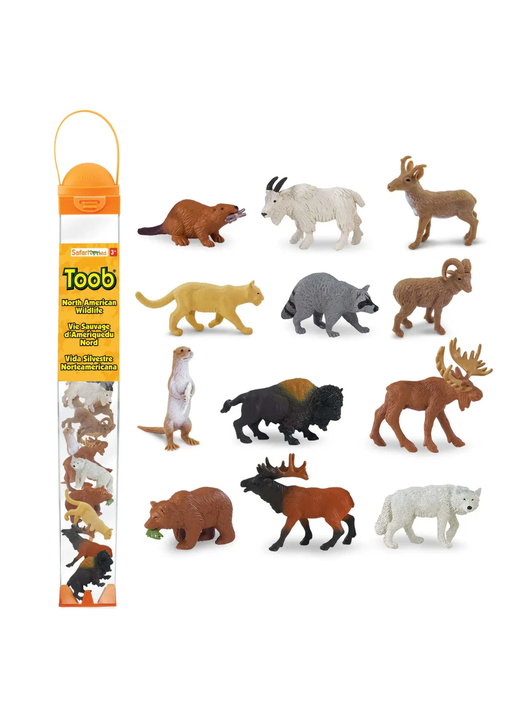 SAFARI LTD TOOB NORTH AMERICAN WILDLIFE