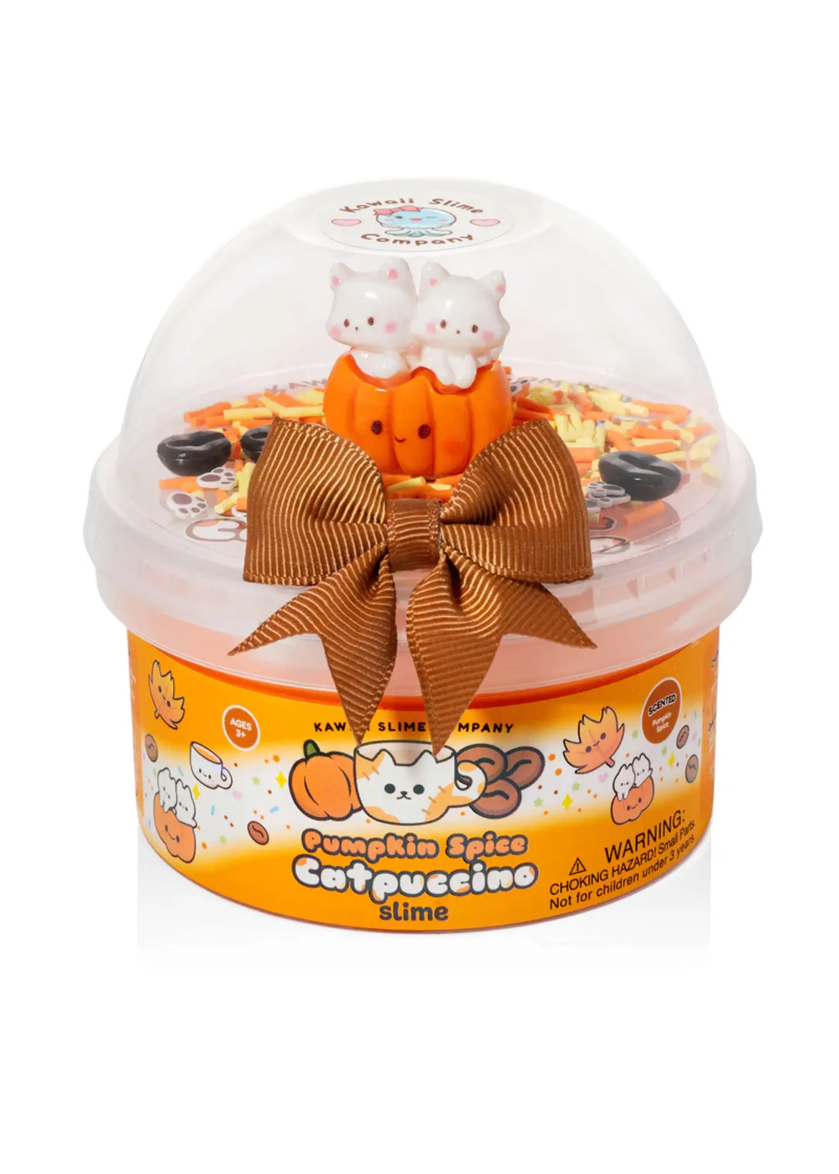 KAWAII SLIME KAWAII SLIME PUMPKIN SPICE CATPUCCINO