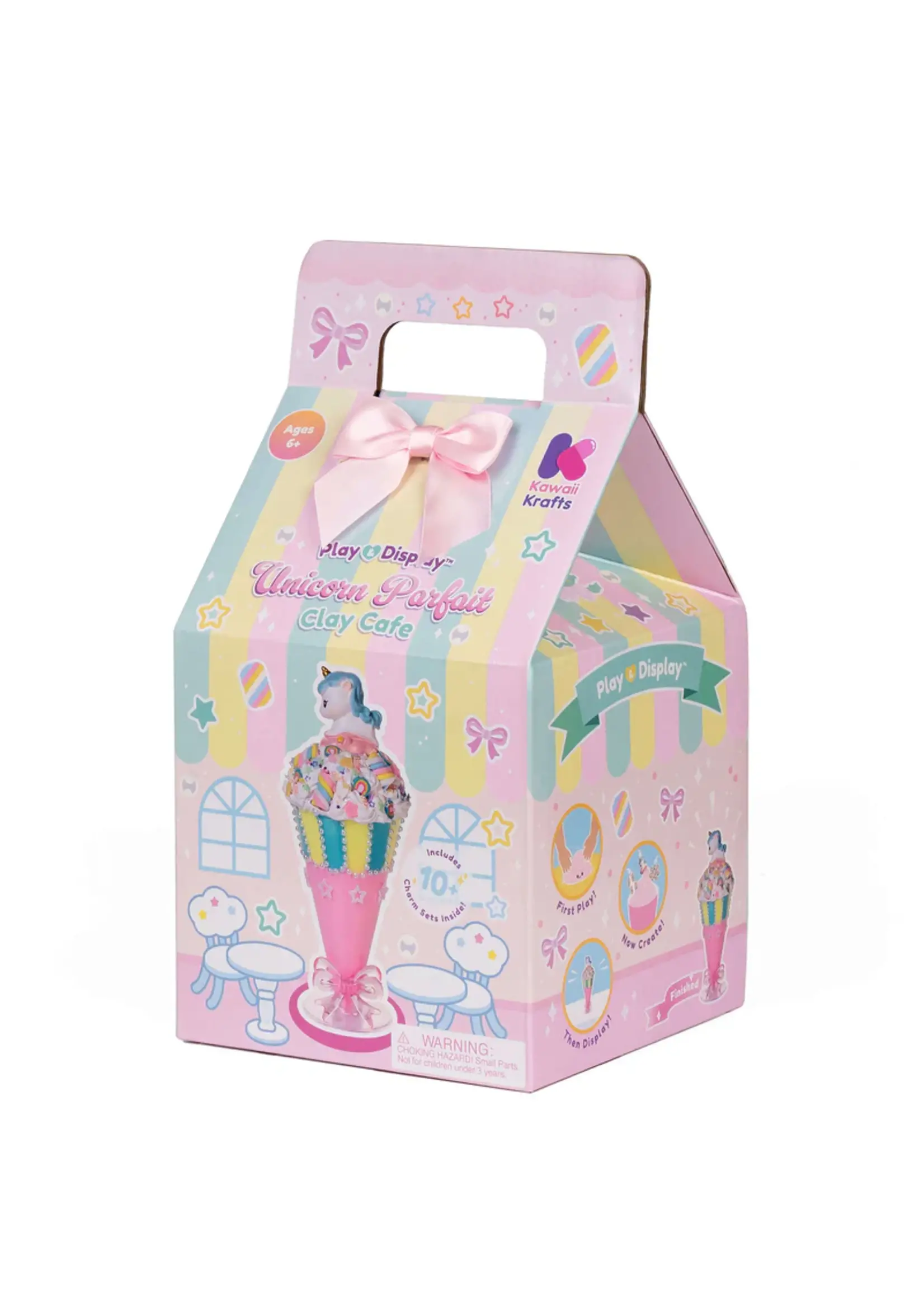 KAWAII SLIME KAWAII SLIME PLAY & DISPLAY UNICORN PARFAIT CLAY KIT
