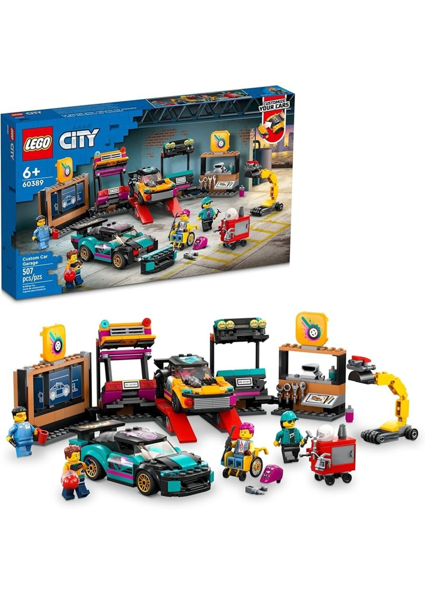 LEGO LEGO CUSTOM CAR GARAGE