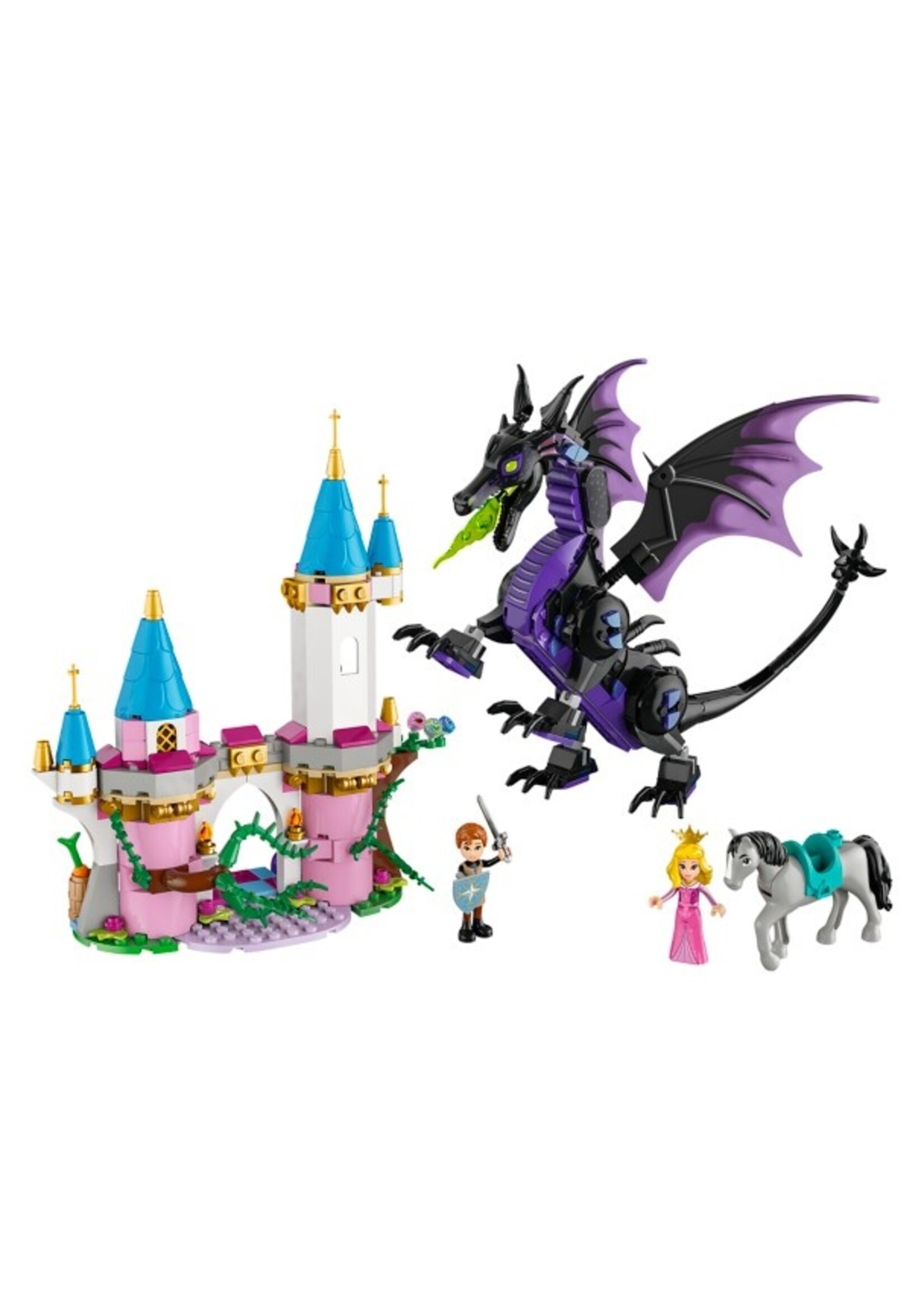 LEGO LEGO MALEFICENT'S DRAGON FORM AND AURORA'S CASTLE