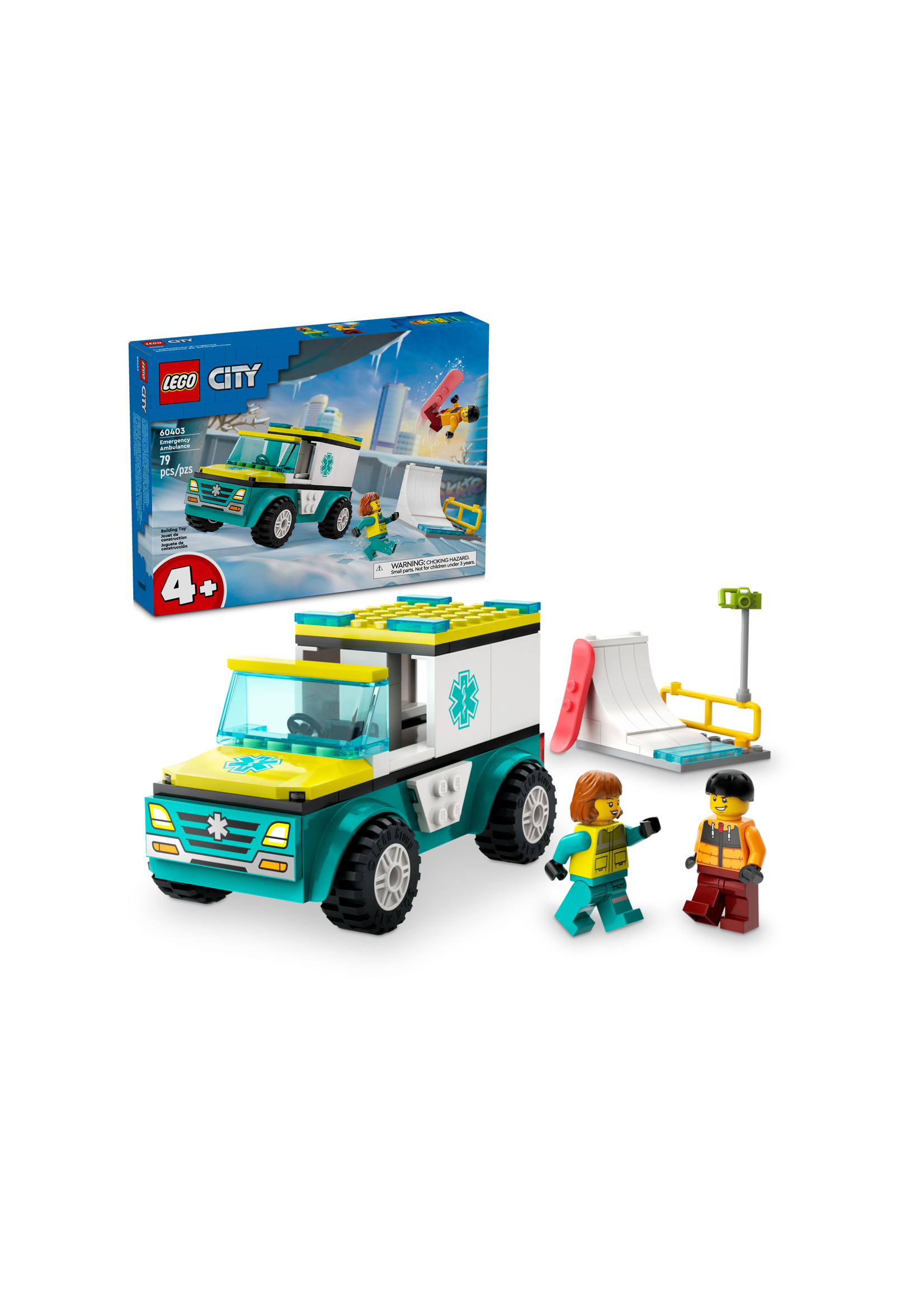 LEGO LEGO EMERGENCY AMBULANCE