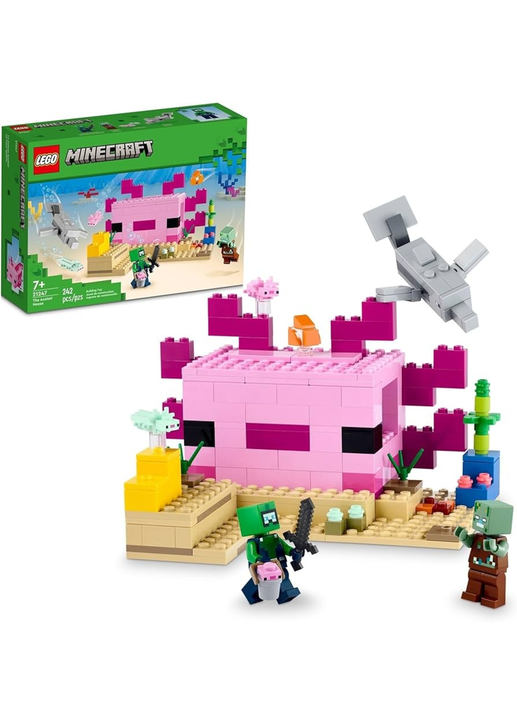 LEGO LEGO THE AXOLOTL HOUSE