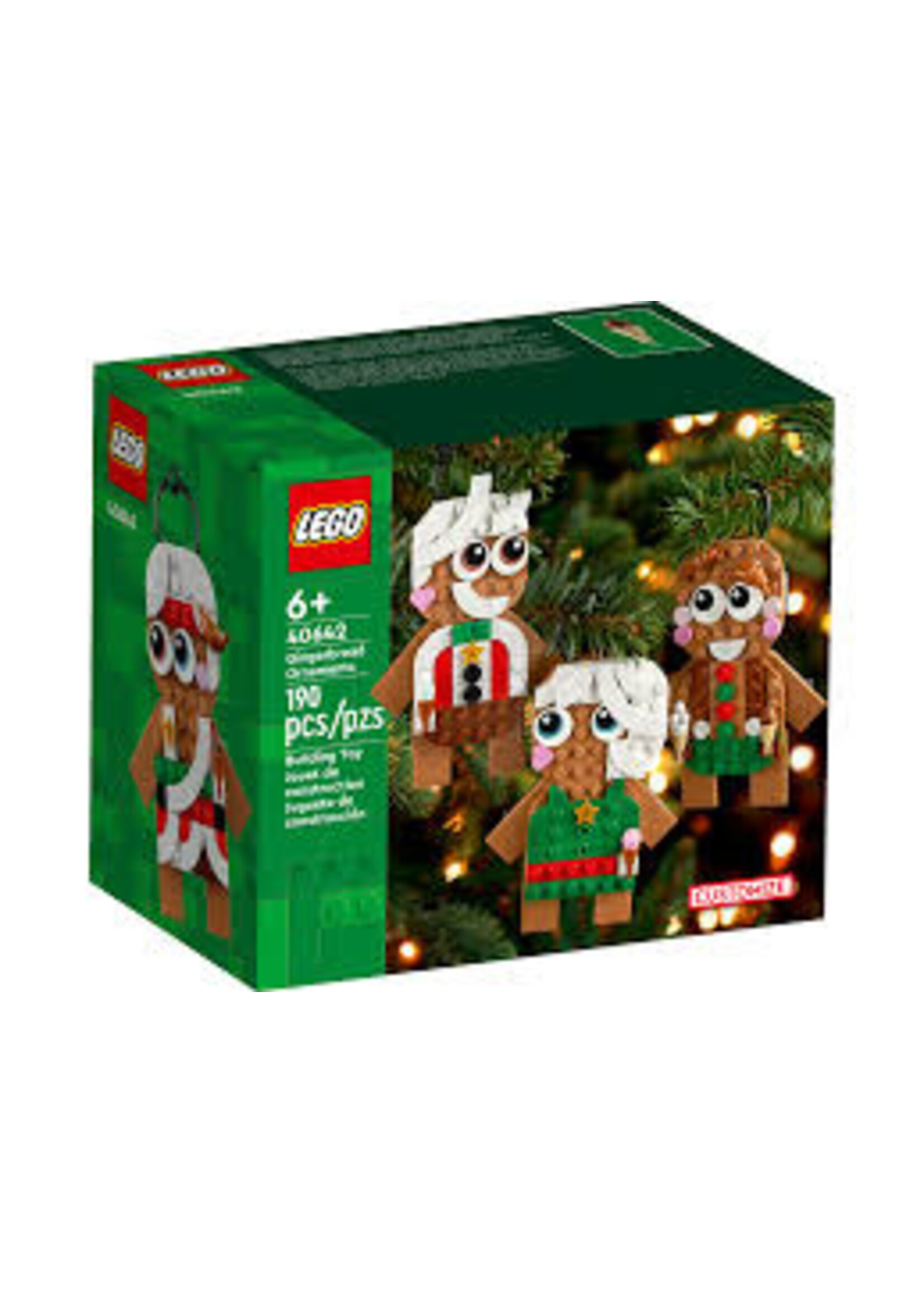 LEGO LEGO GINGERBREAD ORNAMENTS