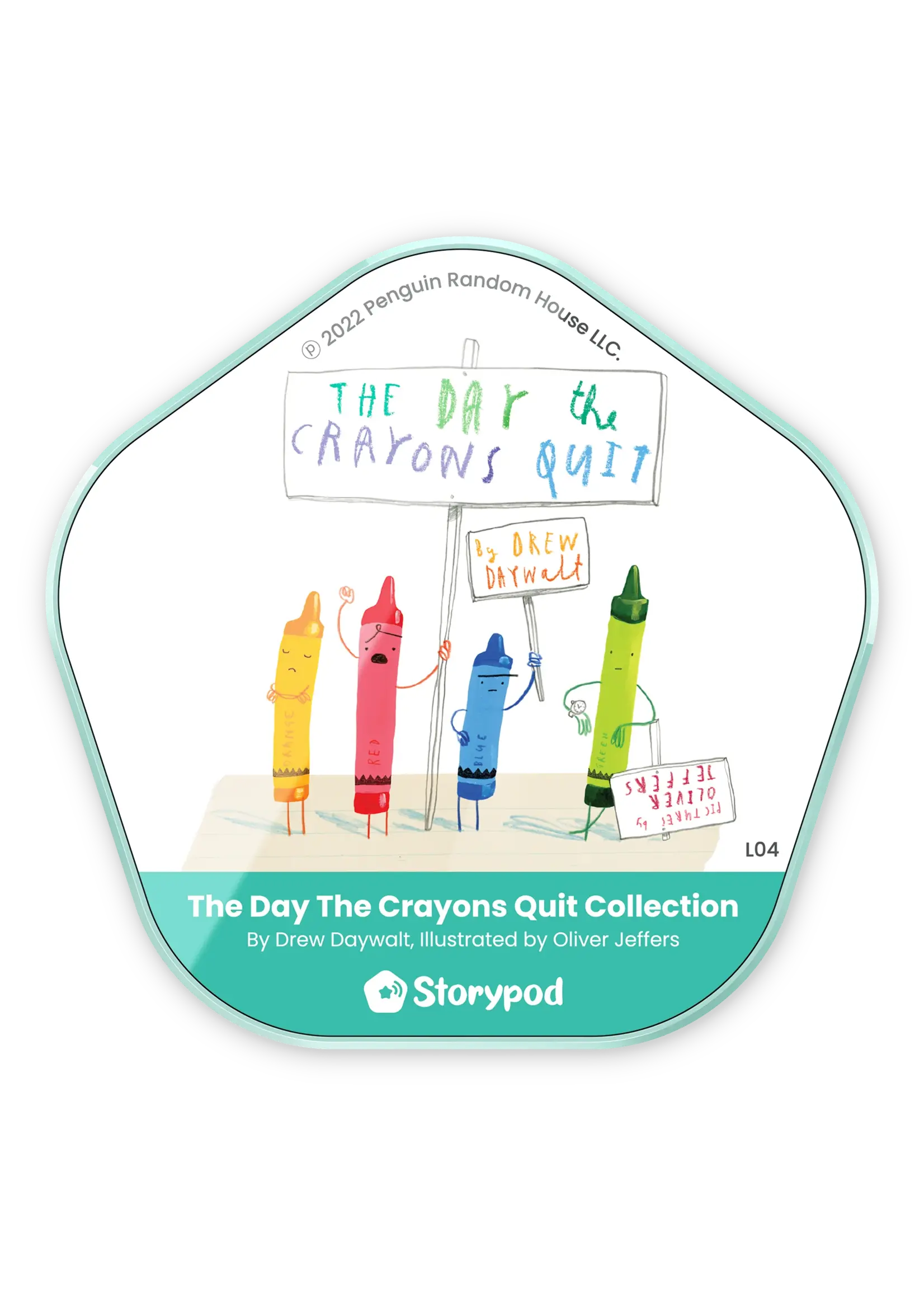 CRAFTIE FOX STORY POD THE DAY THE CRAYONS QUIT COLLECTION