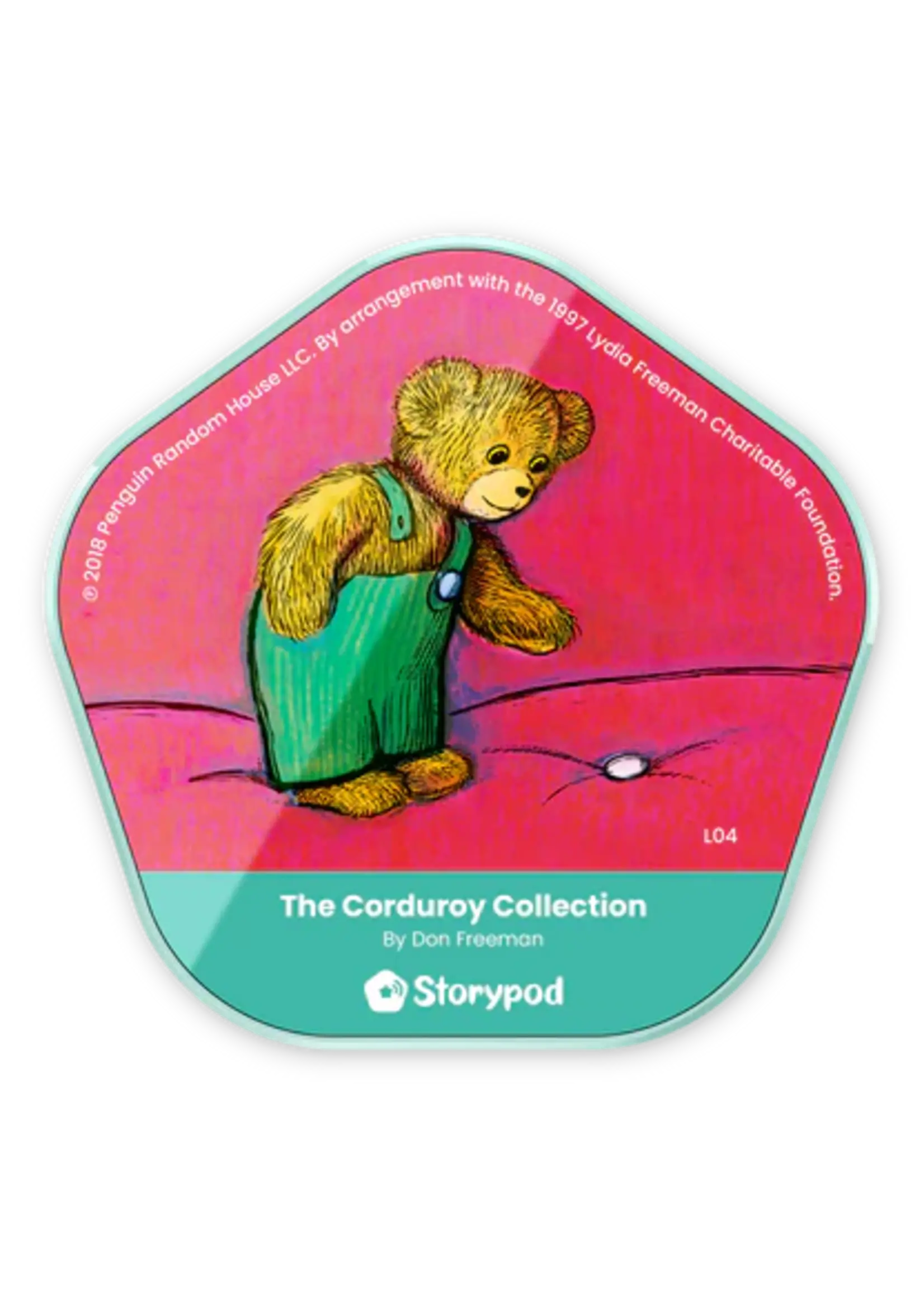 CRAFTIE FOX STORY POD THE CORDUROY COLLECTION COLLECTIBLE TOKEN