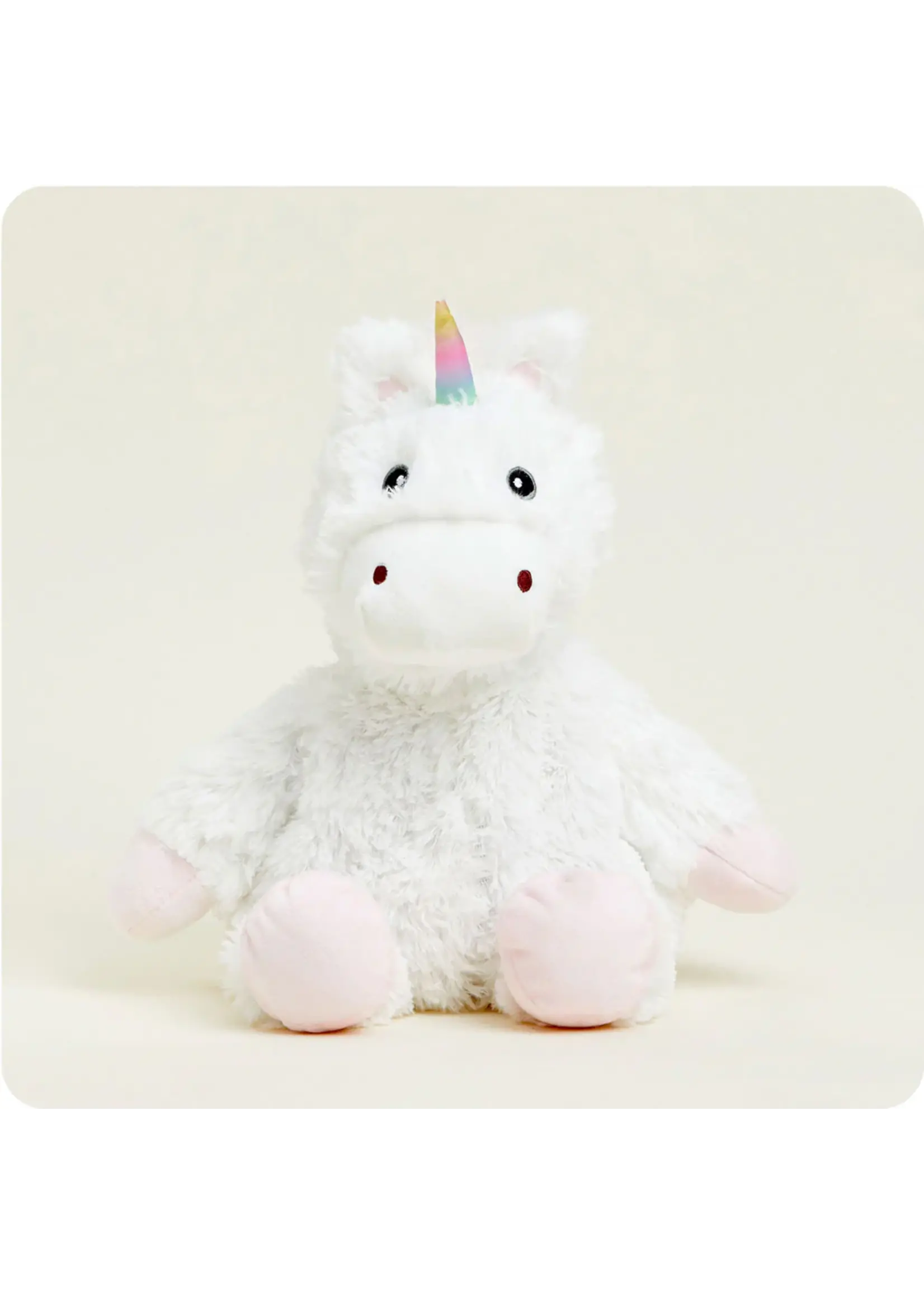 INTELEX (WARMIES) PLUSH WARMIES WHITE UNICORN