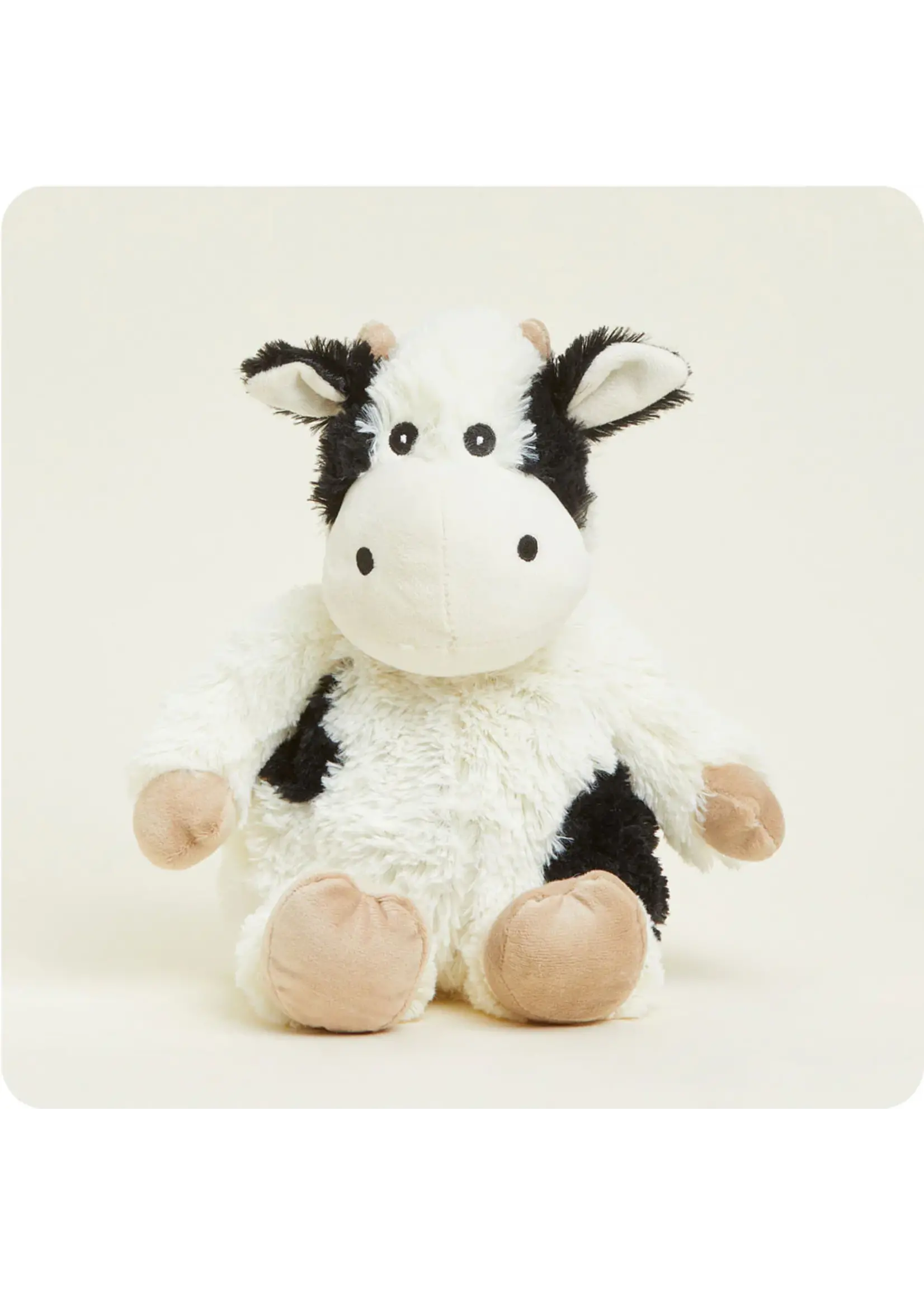 INTELEX (WARMIES) PLUSH WARMIES BLACK AND WHITE COW