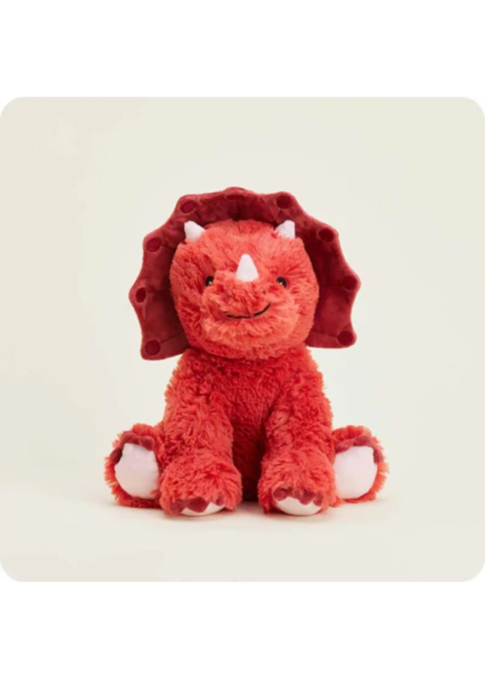INTELEX (WARMIES) PLUSH WARMIES RED TRICERATOPS
