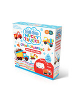 BATH TIME COLOR CHANGING BATH STICKERS MUCKY TRUCKS