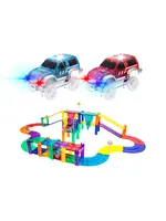 PICASSO TILES PICASSO TILES 50 PIECES RACE TRACK BUILDING