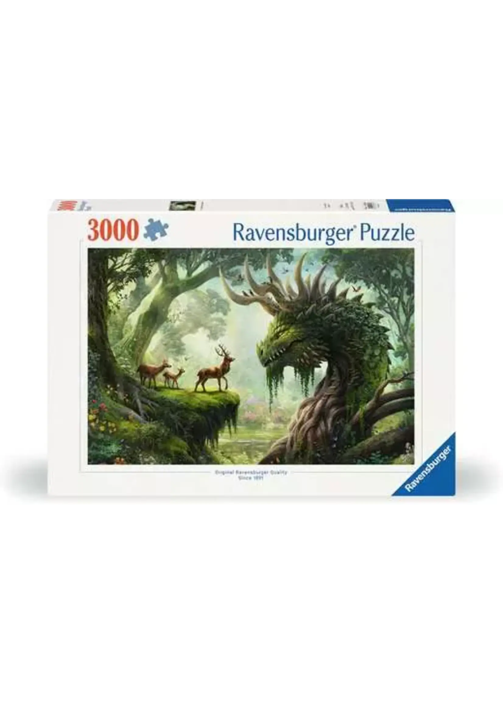 RAVENSBURGER PUZZLE 3000 PCS THE FOREST DRAGON AWAKES