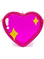 BEWALTZ BEWALTZ JELLY HEART EMOJI HANDBAG