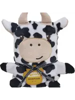 PLUSH BLANKET COW