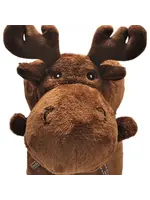 PLUSH BLANKET MOOSE