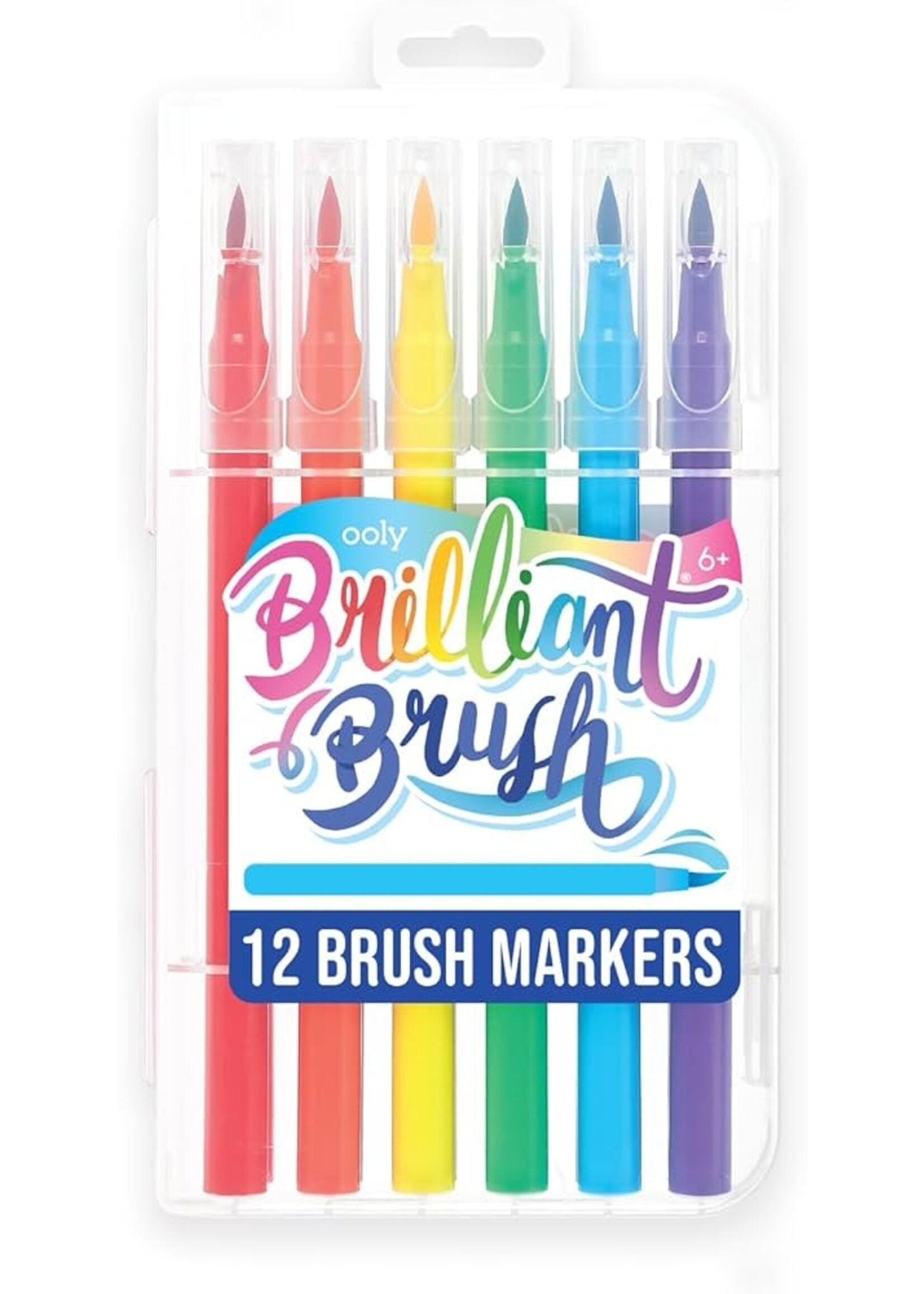 OOLY OOLY BRILLIANT BRUSH MARKERS