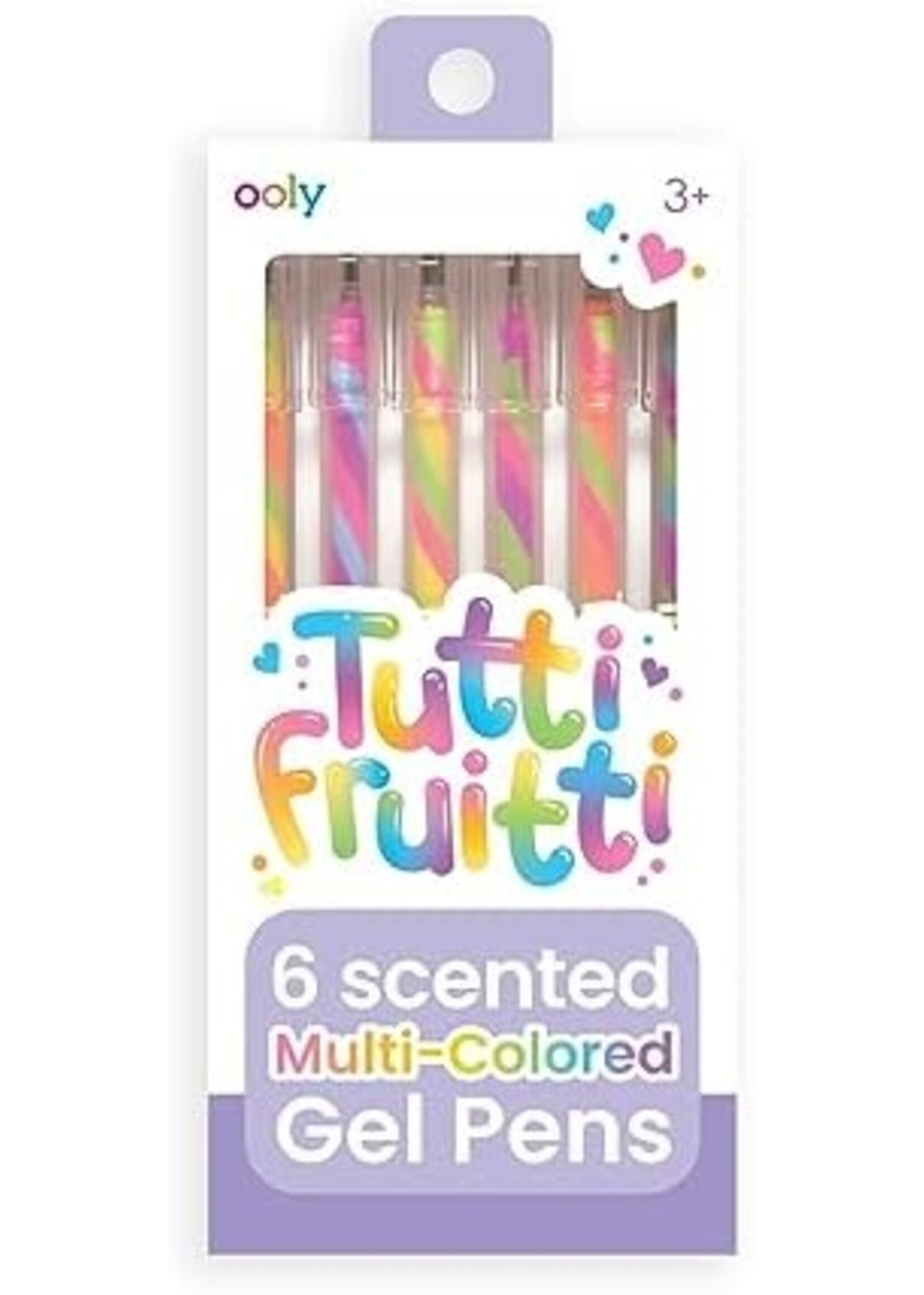 OOLY OOLY TUTTI FRUITTI SCENTED MULTI-COLORED GEL PENS