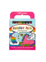 OOLY OOLY CARRY-ALONG COLORING BOOK UNICORN PALS