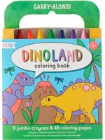 OOLY OOLY CARRY-ALONG DINOLAND COLORING BOOK