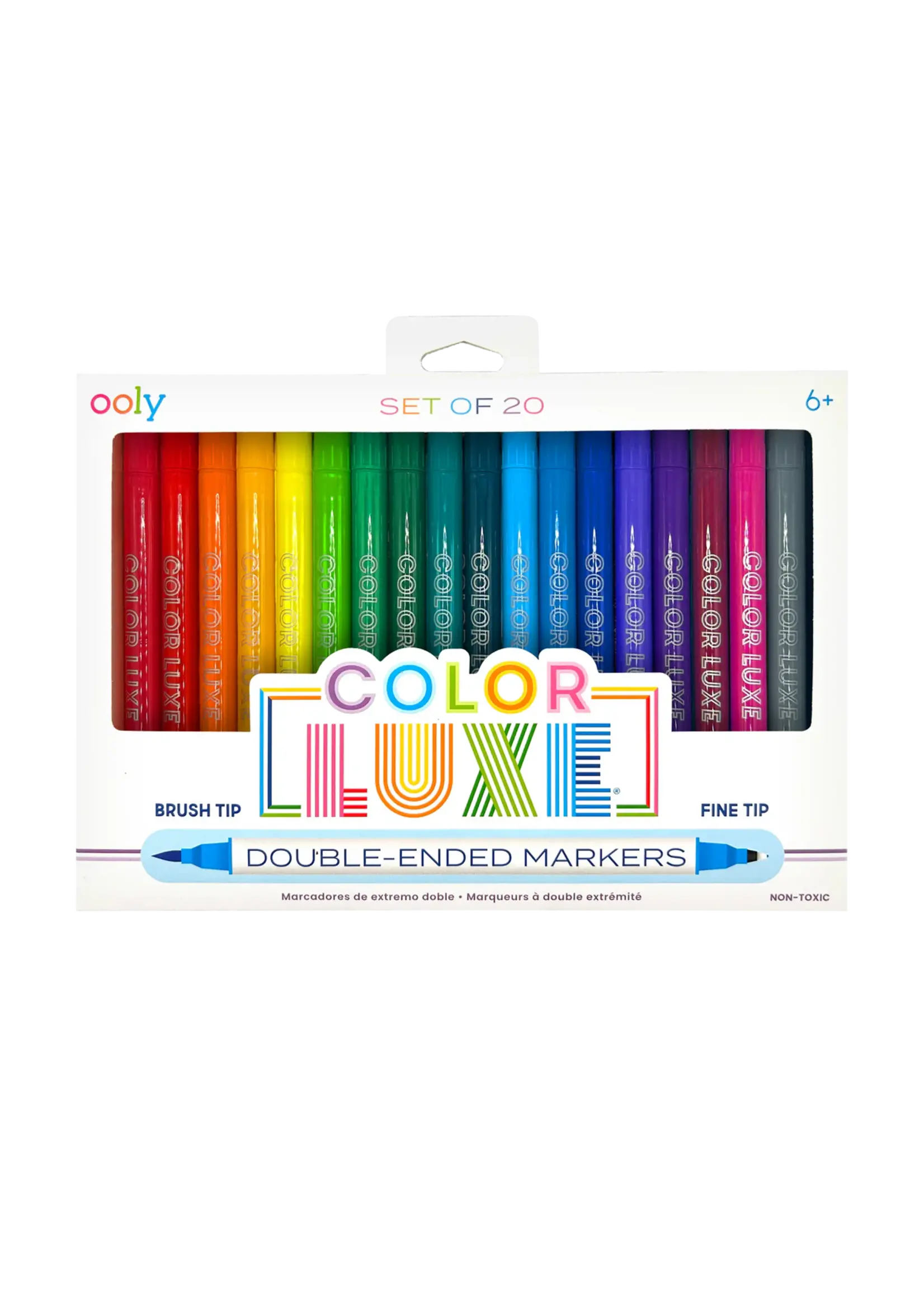 OOLY OOLY COLOR LUXE DOUBLE-ENDED MARKERS