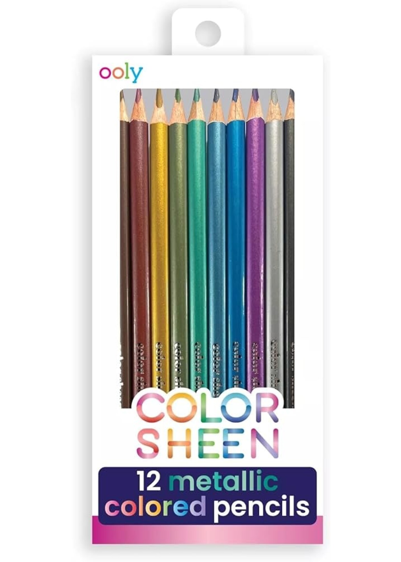 OOLY OOLY COLOR SHEEN METALLIC COLORED PENCILS