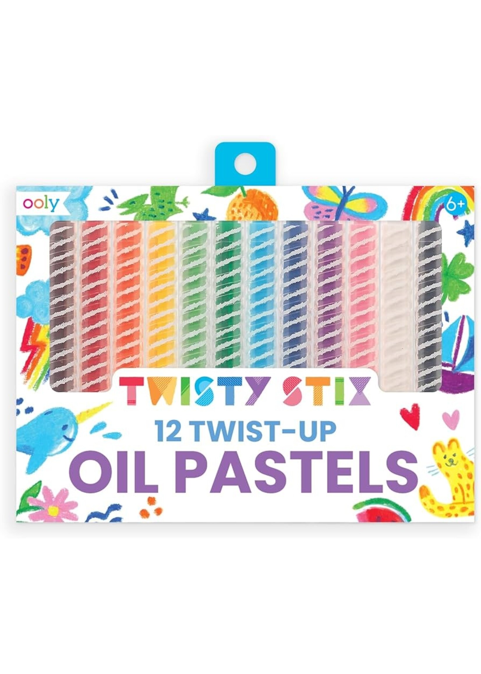 OOLY OOLY TWISTY STIX OIL PASTELS
