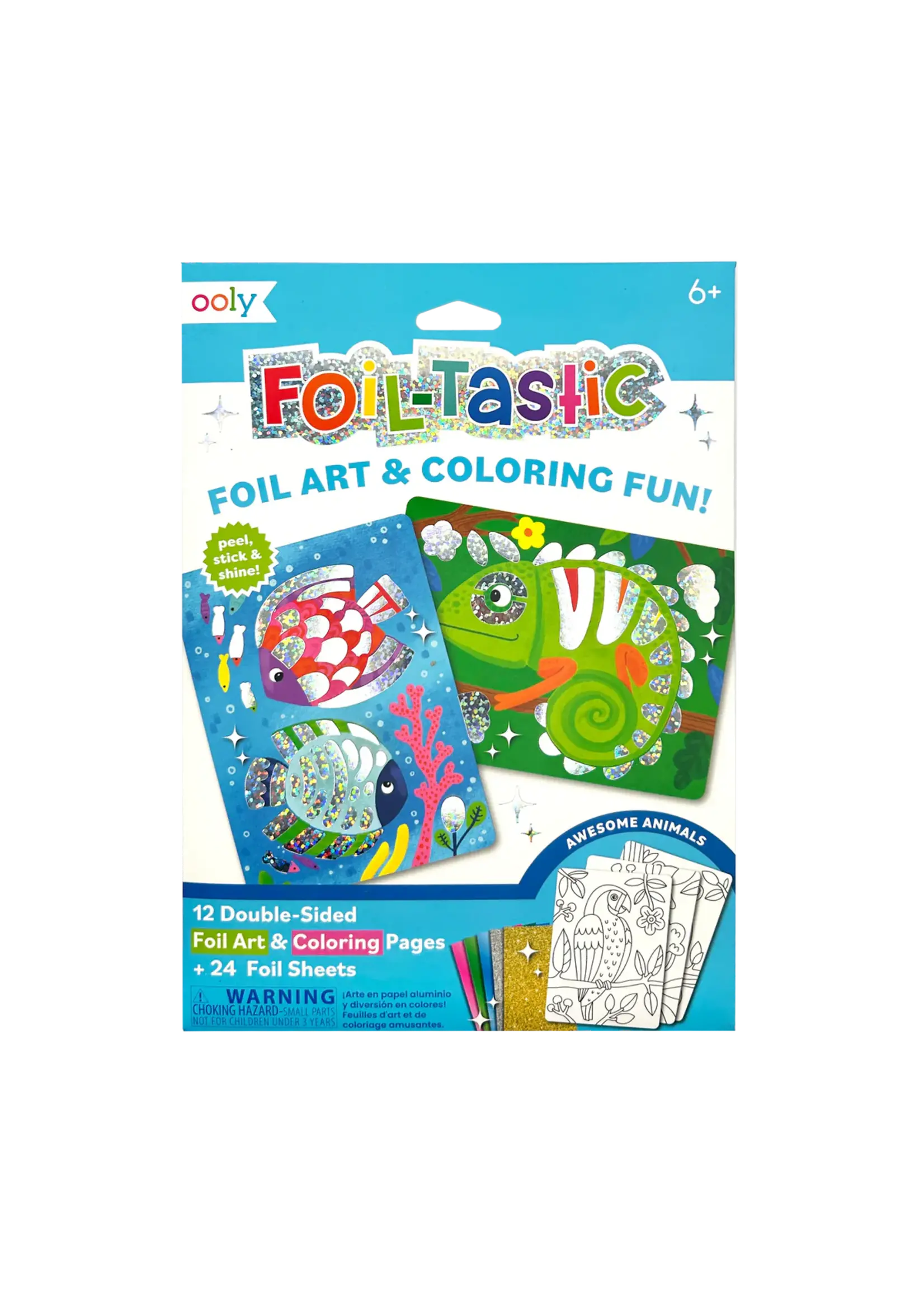 OOLY OOLY FOIL TASTIC AWESOME ANIMALS