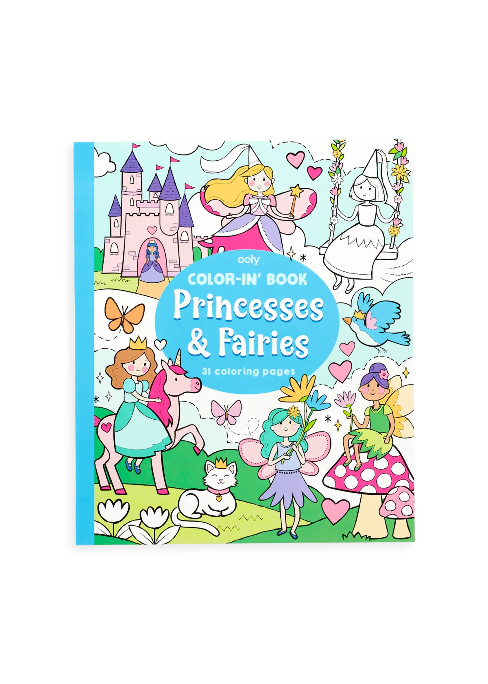 OOLY OOLY COLOR-IN BOOK PRINCESSES AND FAIRIES