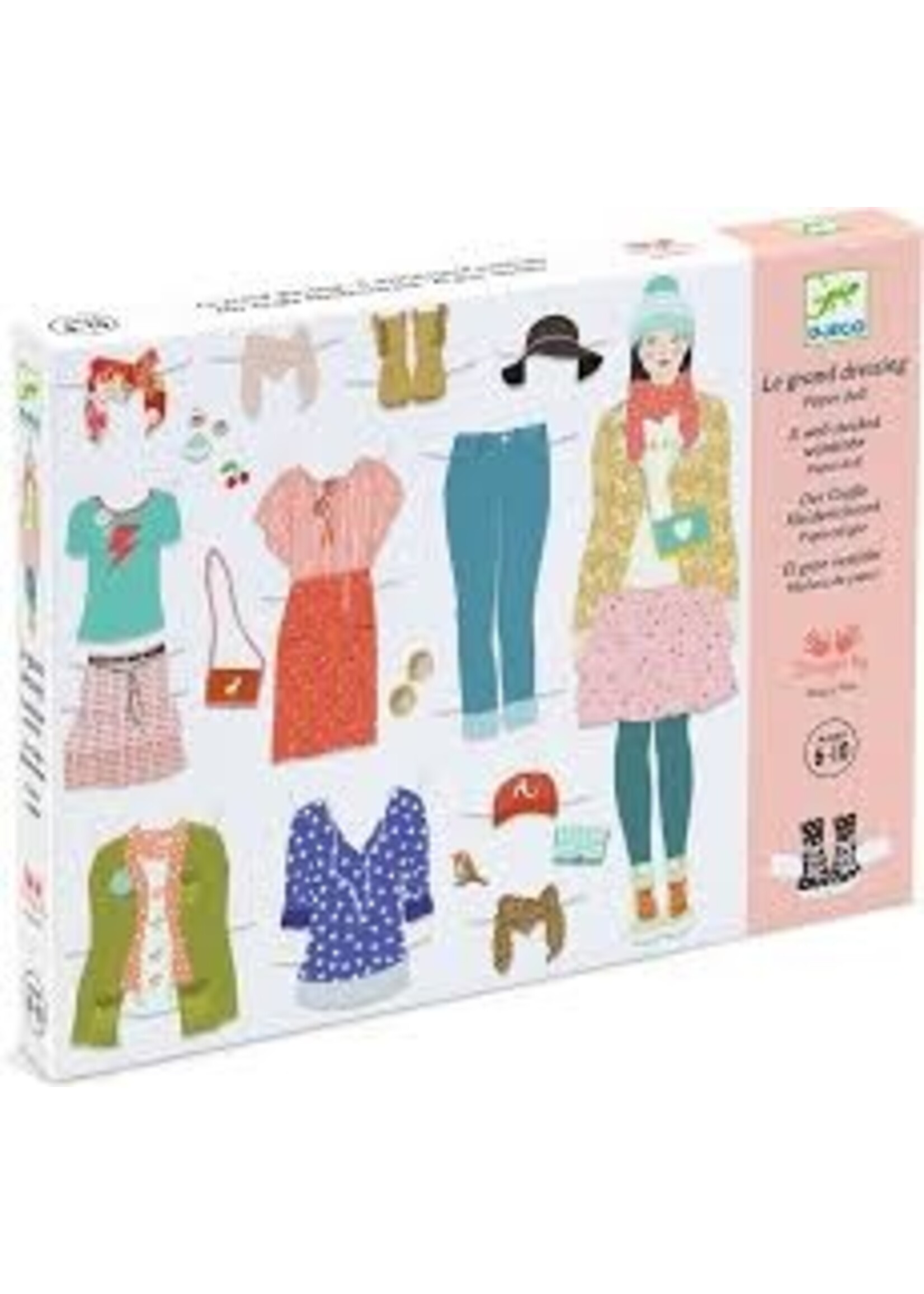 DJECO DJ PAPER DOLL KIT