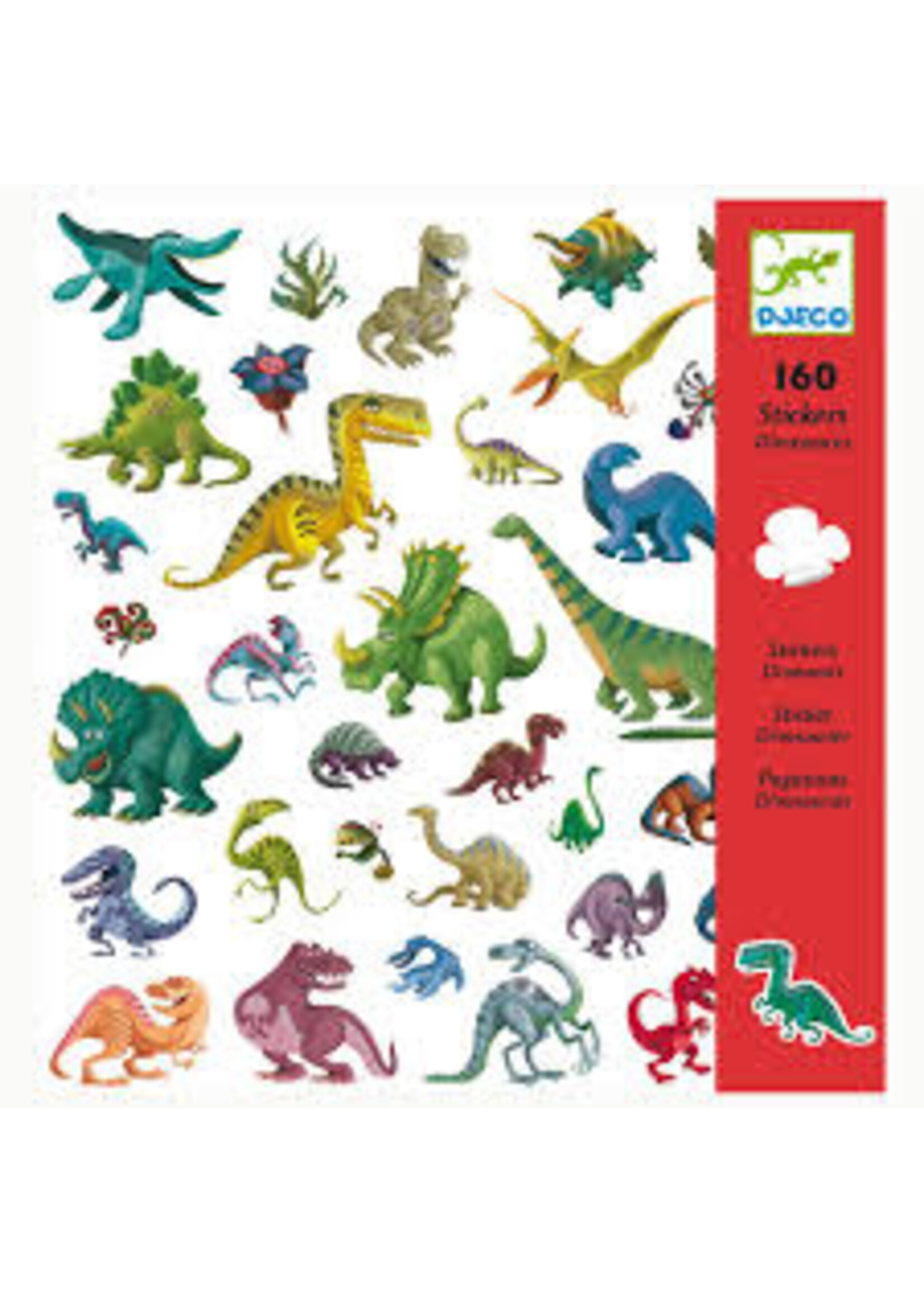 DJECO DJ STICKERS DINOSAURS