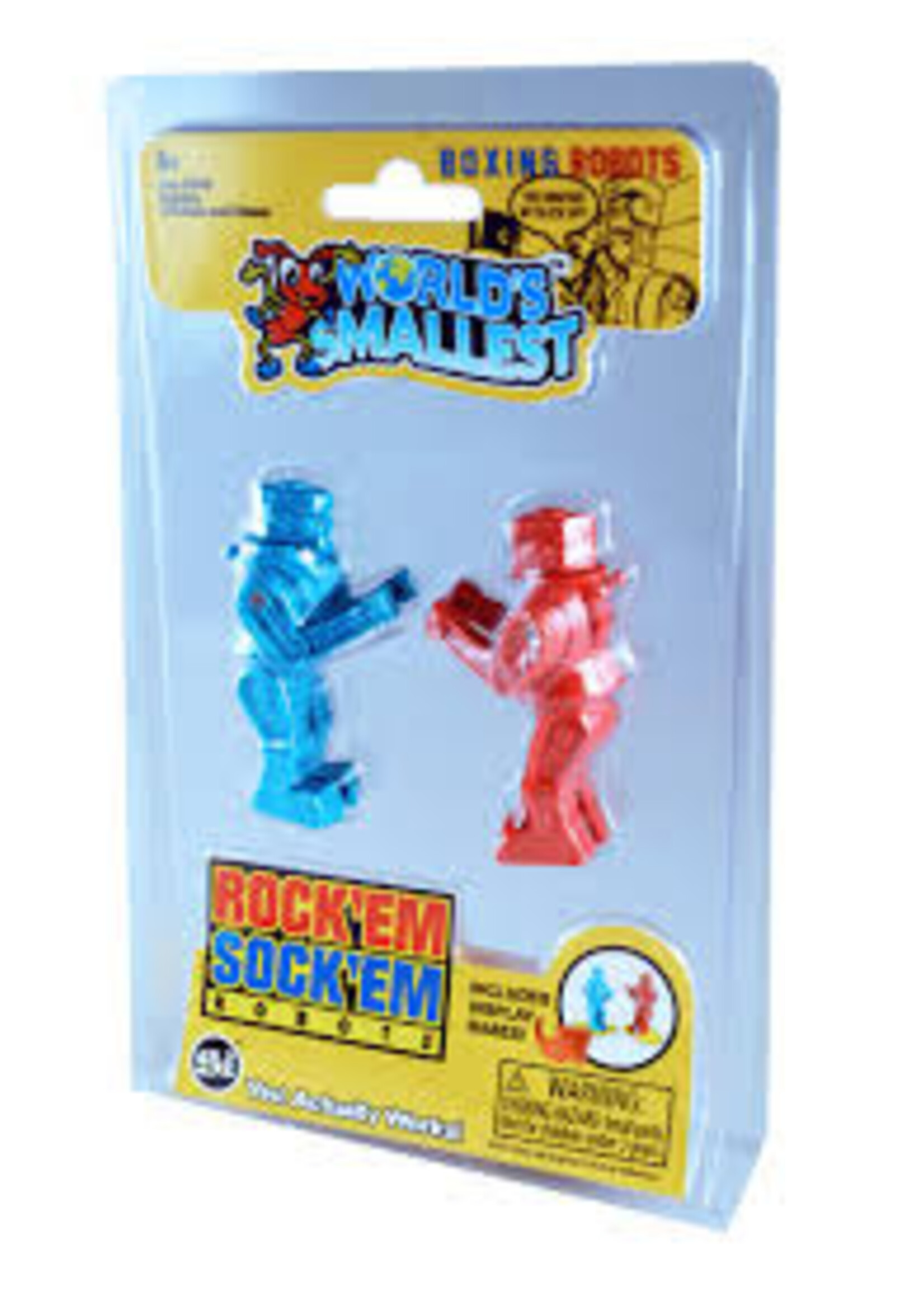 WORLDS SMALLEST ROCK 'EM SOCK