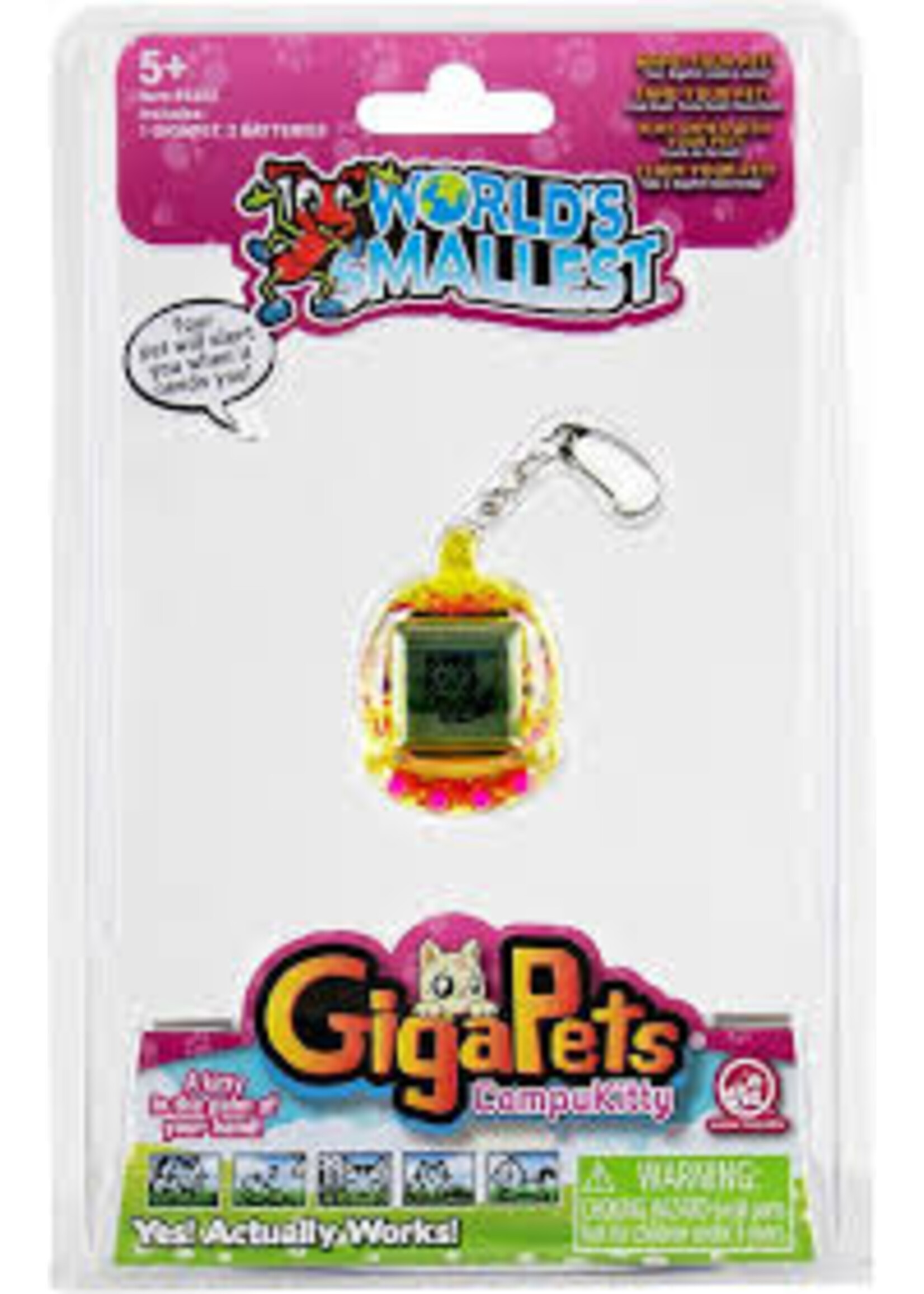 WORLDS SMALLEST GIGA PETS