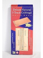 CRIBBAGE 3 TRACK NATURAL LARGE