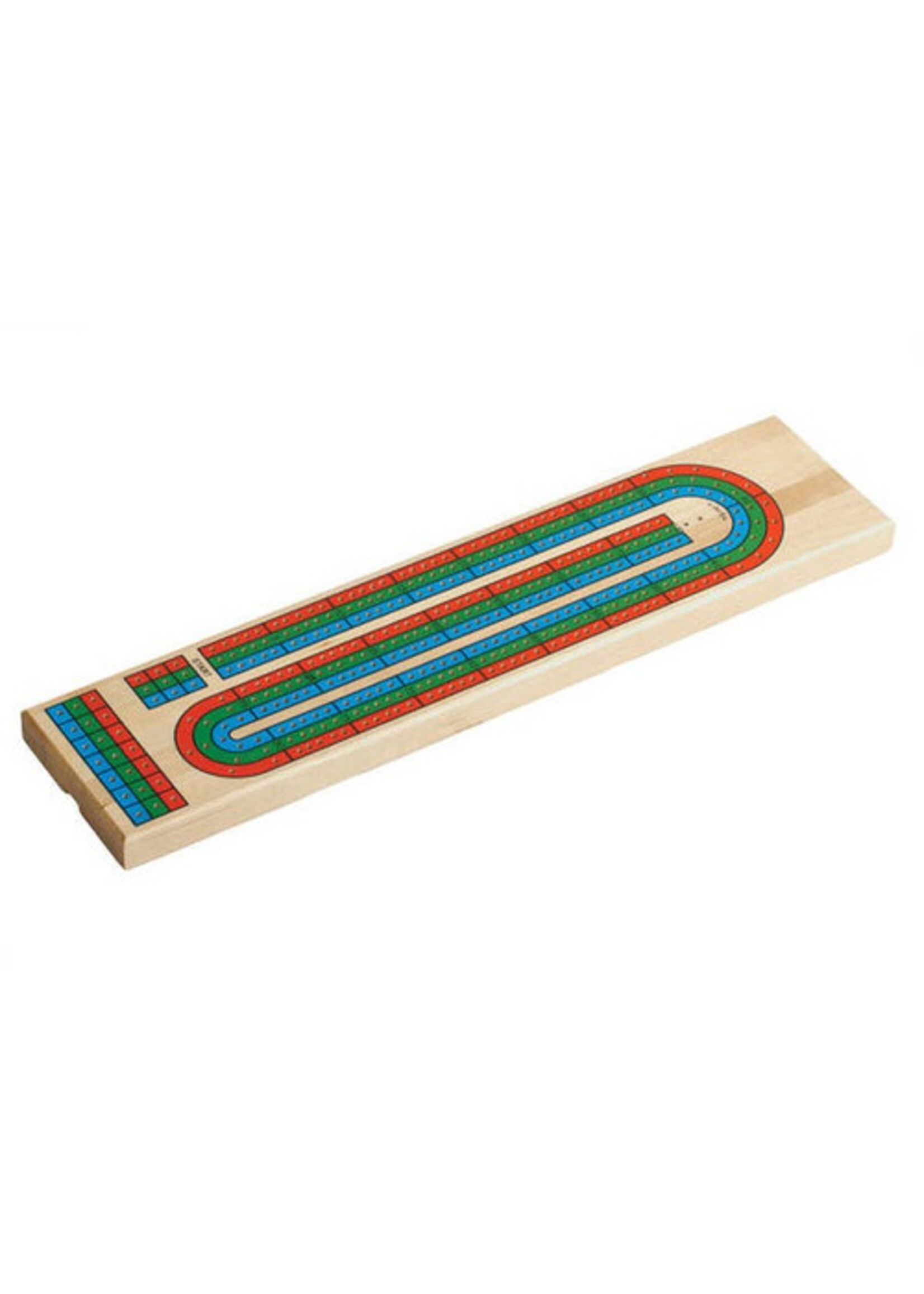 CRIBBAGE 3 TRACK COLORED