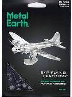 FASCINATIONS METAL EARTH B-17 FLYING FORTRESS STEEL MODEL KIT