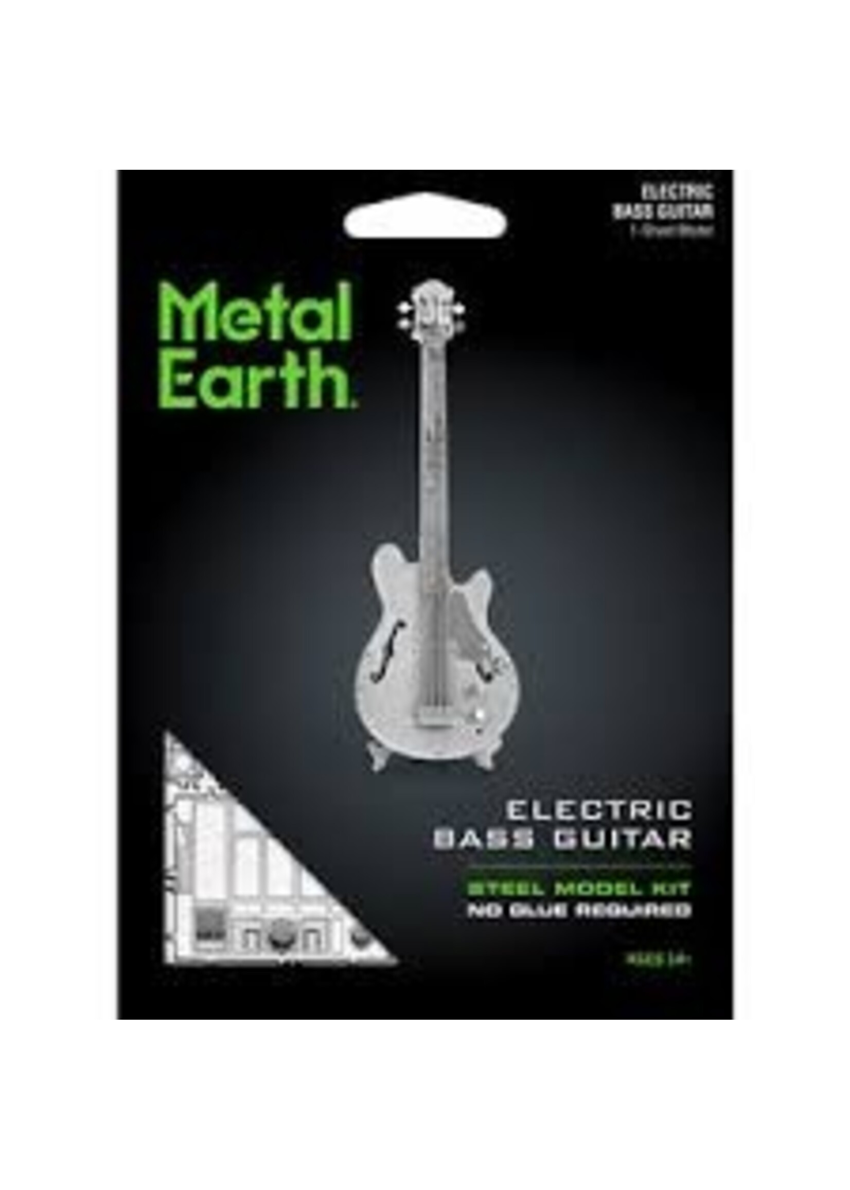 FASCINATIONS METAL EARTH ELECTRIC BASS GUITAR STEEL MODEL KIT
