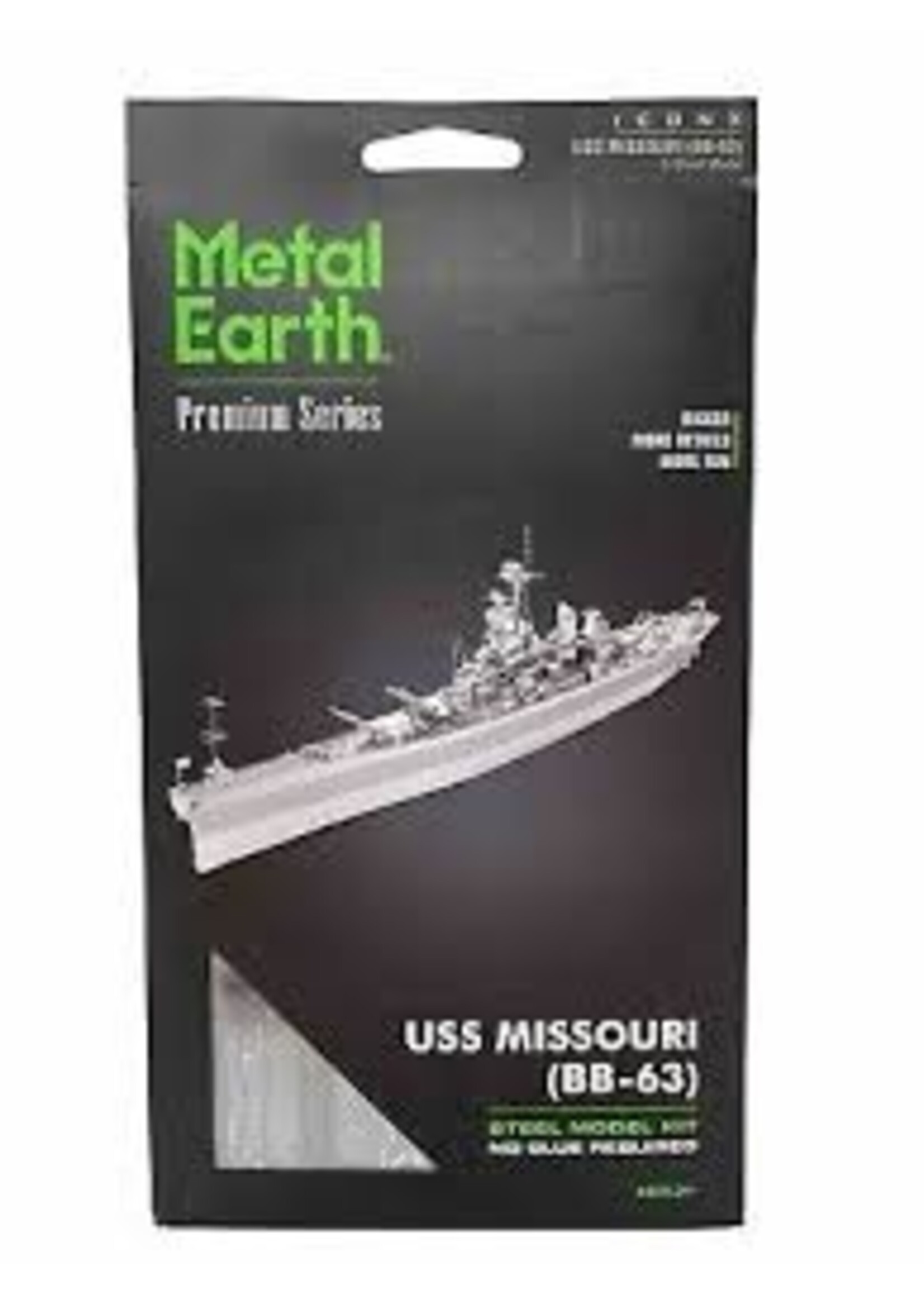 FASCINATIONS METAL EARTH PREMIUM SERIES USS MISSOURI BB-63